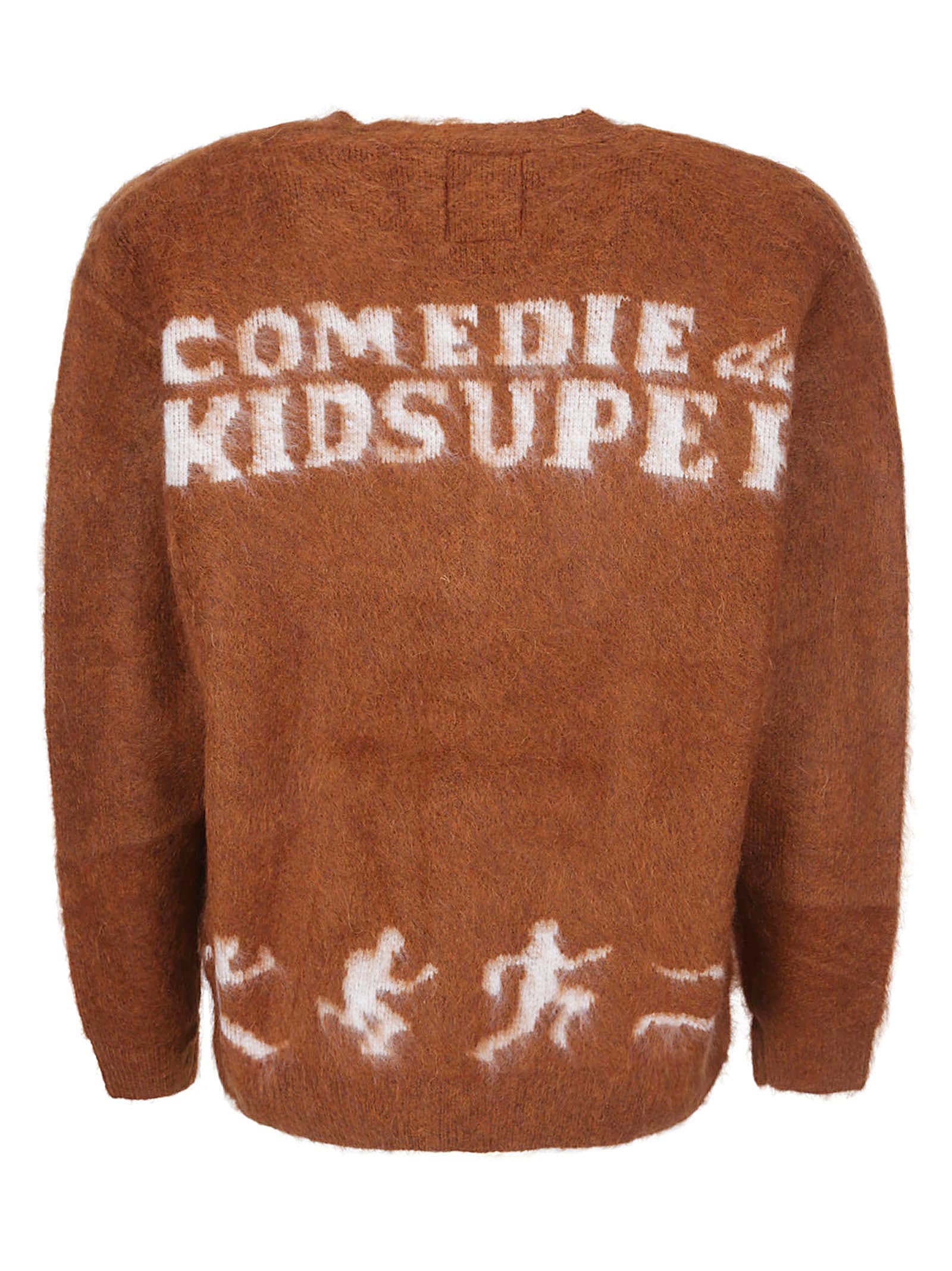 KidSuper Brown Colm Dillane Signature Sweater