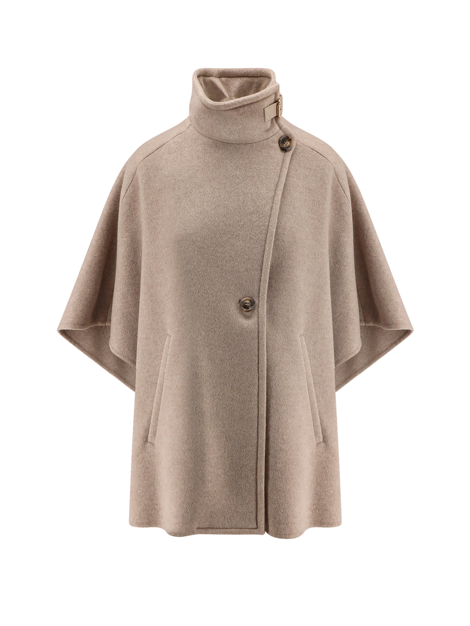 【関税&送料込】Max Mara Hand-Sewn Derrik Cashmere Cape Max Mara Hand-sewn Derrik Cashmere Cape | italist