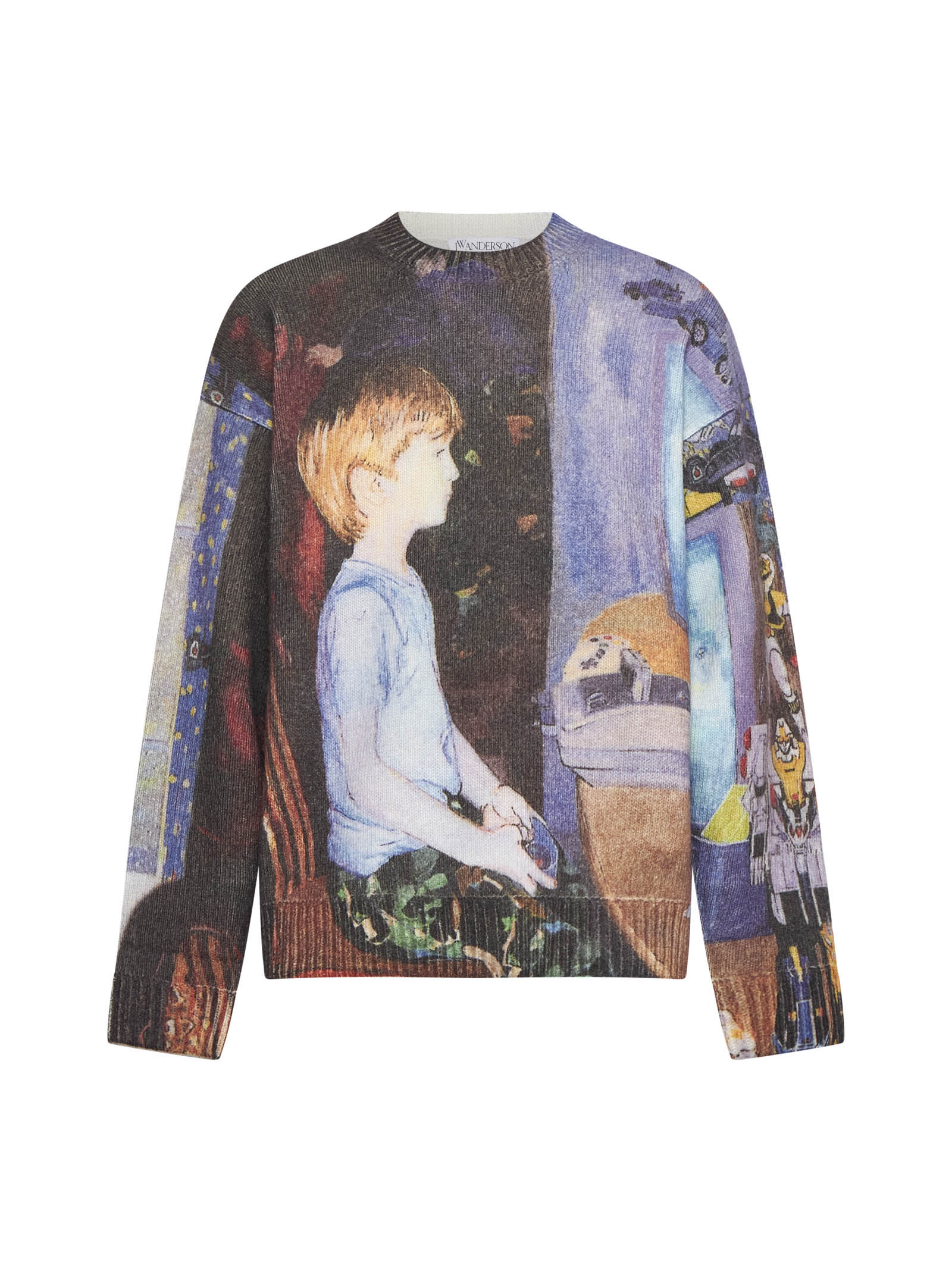 【送料&関税込】J.W. Anderson computer Print Sweater J.W. Anderson 'computer' Print Sweater | italist
