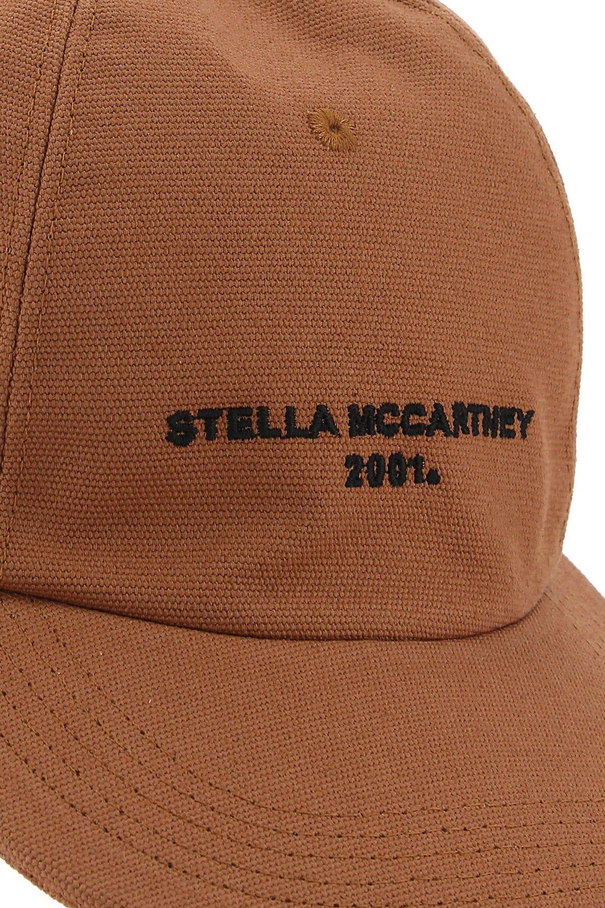 Stella McCartney Caramel Cotton Blend Baseball Cap | italist