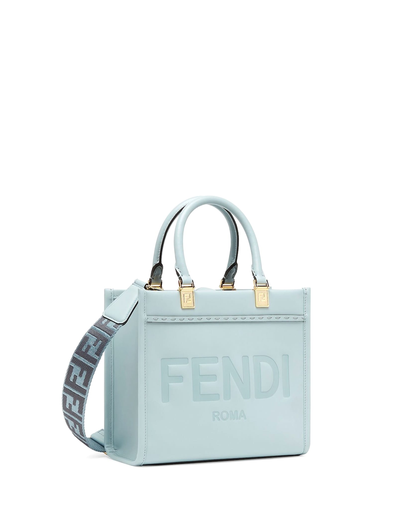 バッグ Sunshine Fendi Sunshine Small Leather Black | Fendi