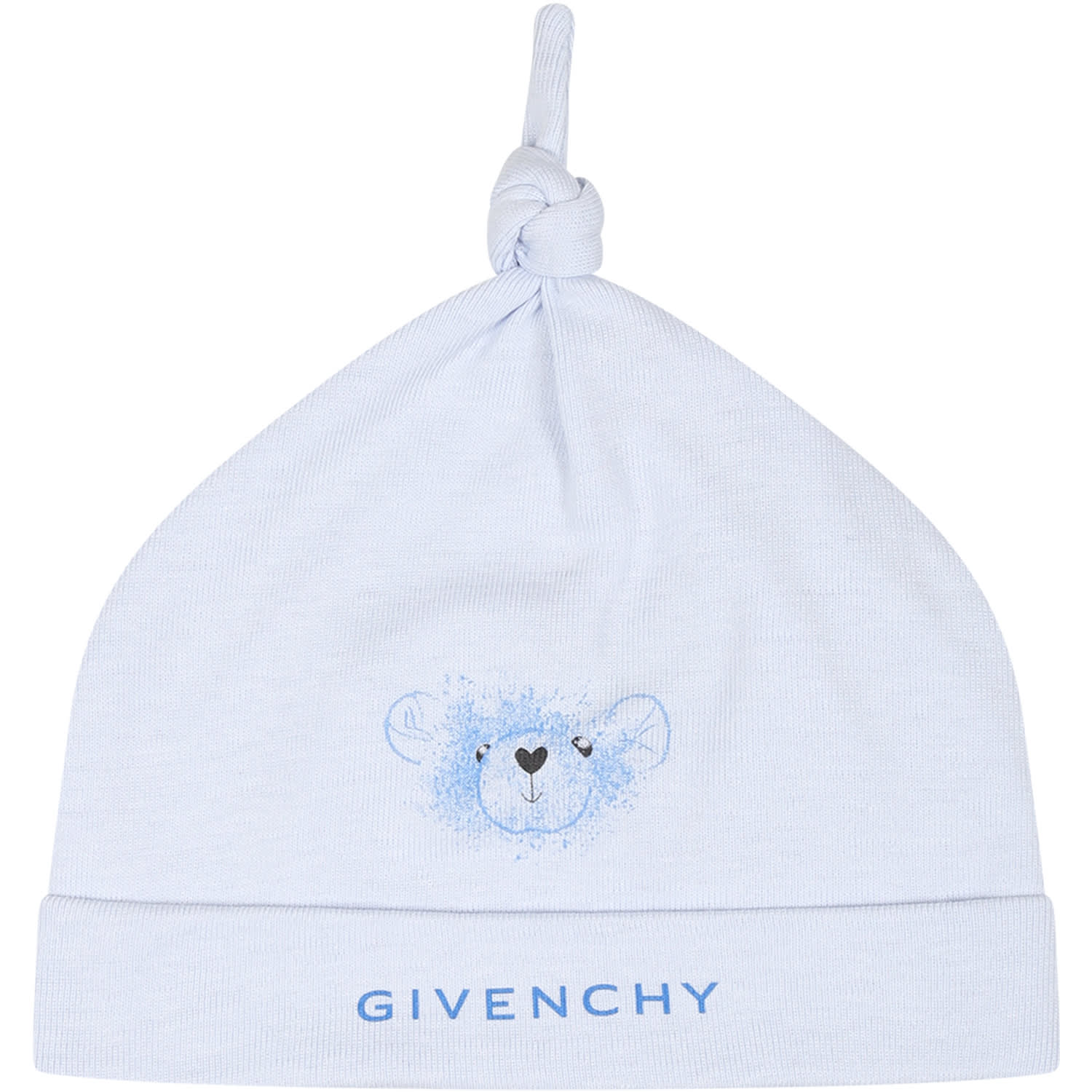 Givenchy Set Celeste Per Neonato Con Logo E Stampa ボディスーツ＆セットアップ