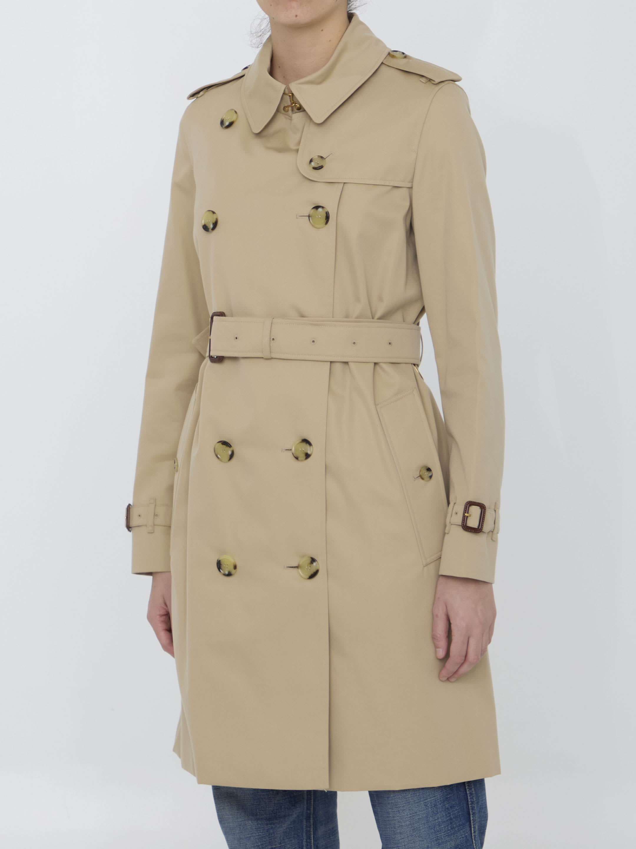 トレンチコート BURBERRY Women Trench Coats 8079411A1366 Beige Burberry Classic Trench Coat | italist