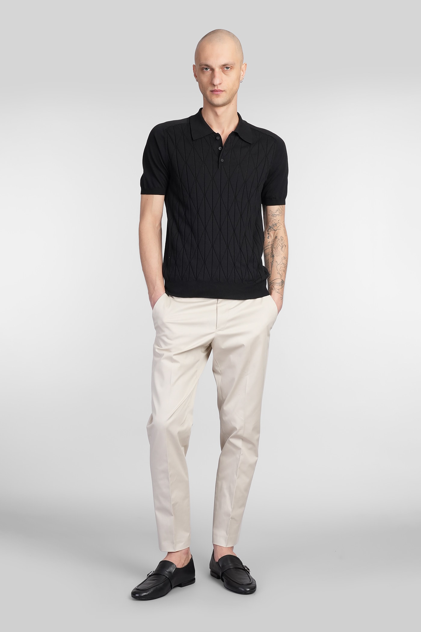 パーカー・フーディ ROBERTO COLLINA Men Polo Shirts RB20424 NERO BLACK パーカー・フーディ ROBERTO COLLINA Men Polo Shirts RB20424