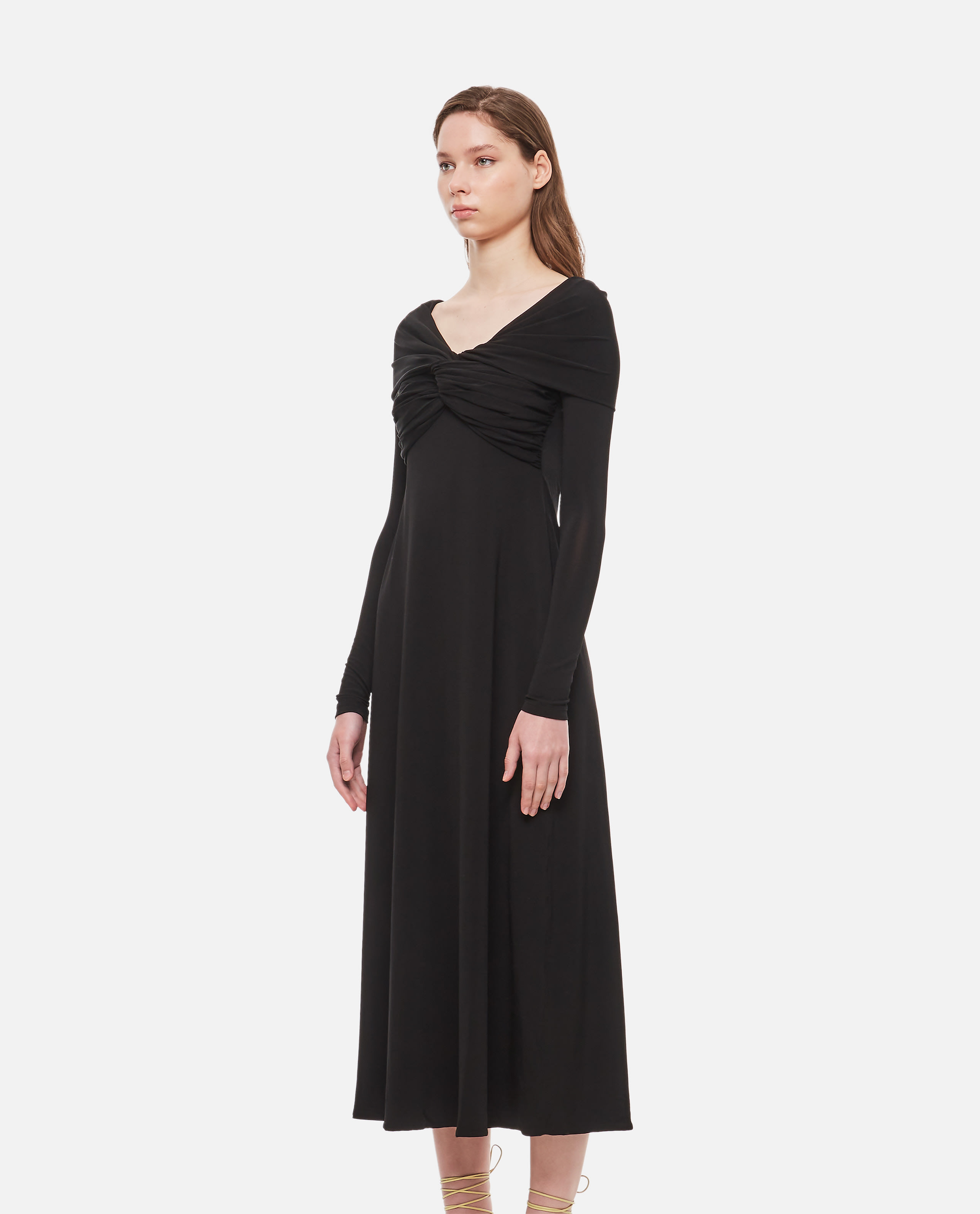 【送料&関税込】Khaite Cerna Viscose Jersey Dress Khaite Cerna Viscose Jersey Dress | italist