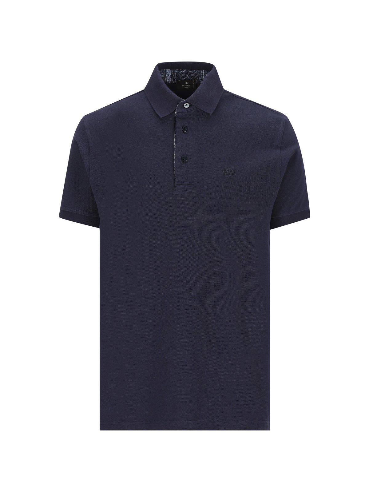 Etro Pegaso Embroidered Polo Shirt | italist