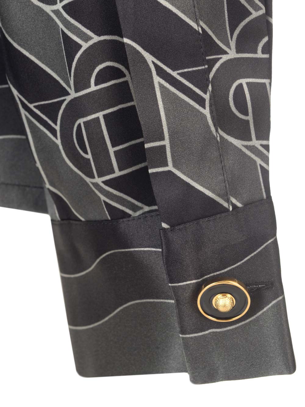 Monogram Pyjama Silk Shirt  Casablanca Paris – Casablanca Paris