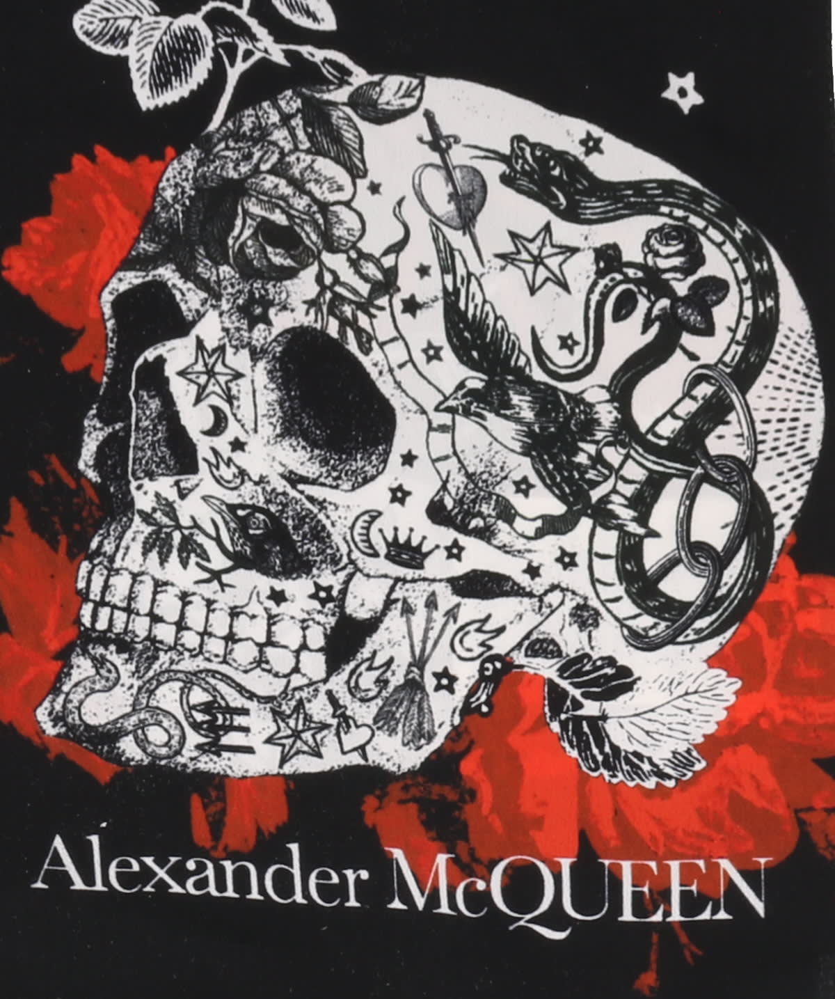 Alexander Mcqueen Tattoo Skull Skinny Stole | italist, ALWAYS LIKE A SALE
