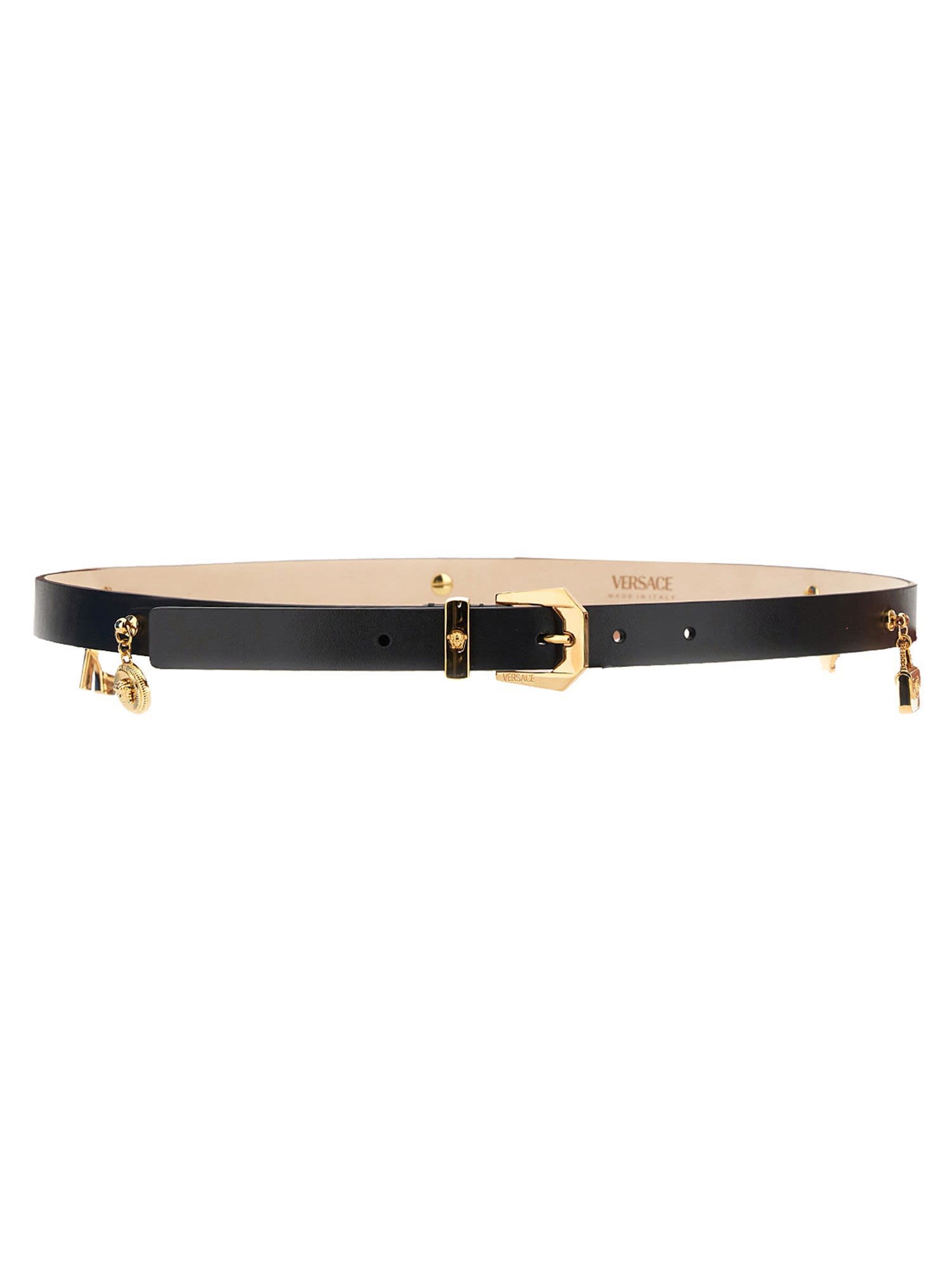 【送料&関税込】Versace Medusa Heritage Charms Belt Versace Medusa Heritage Charms Belt | italist