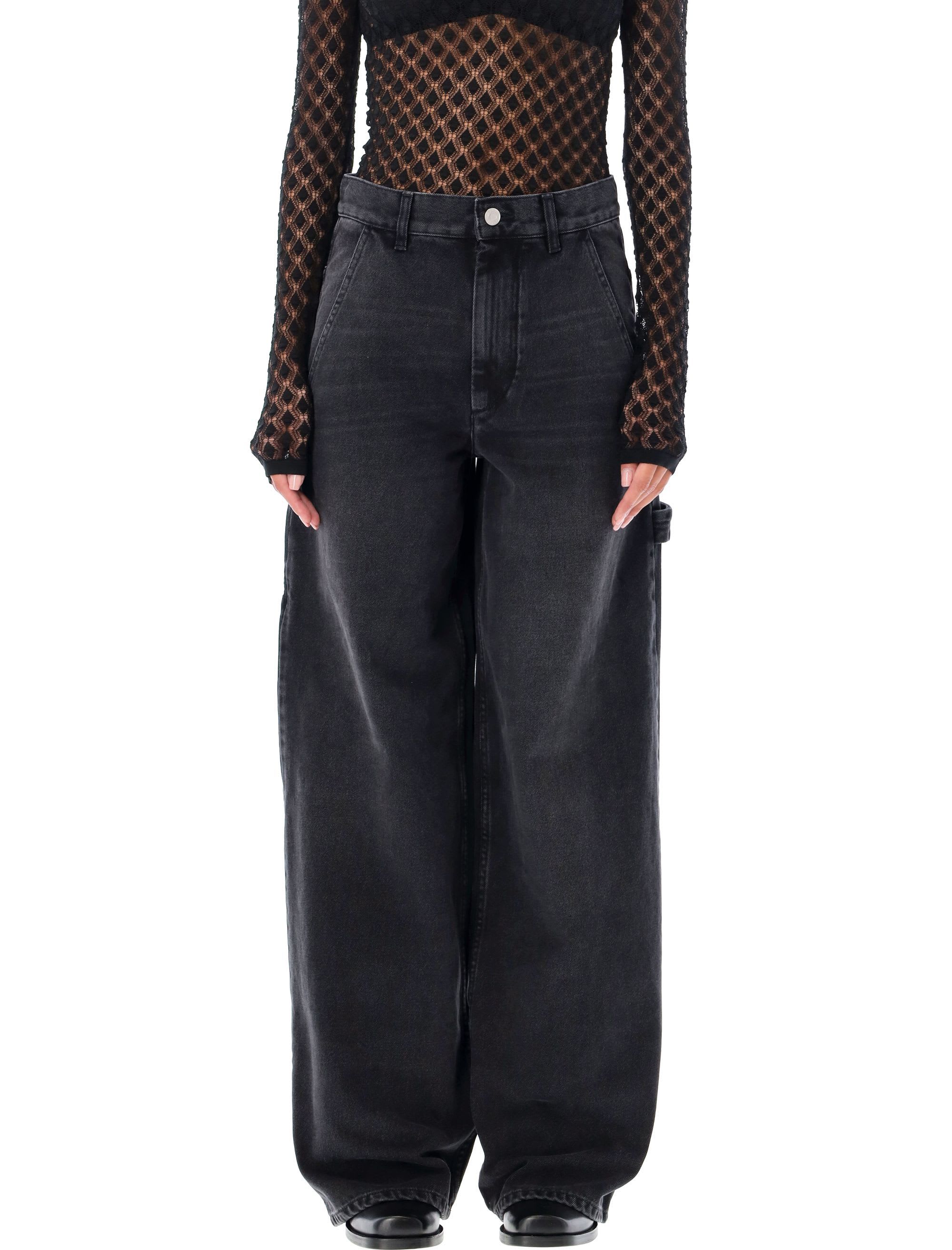Marant Étoile Wide Leg Cargo Jeans | italist