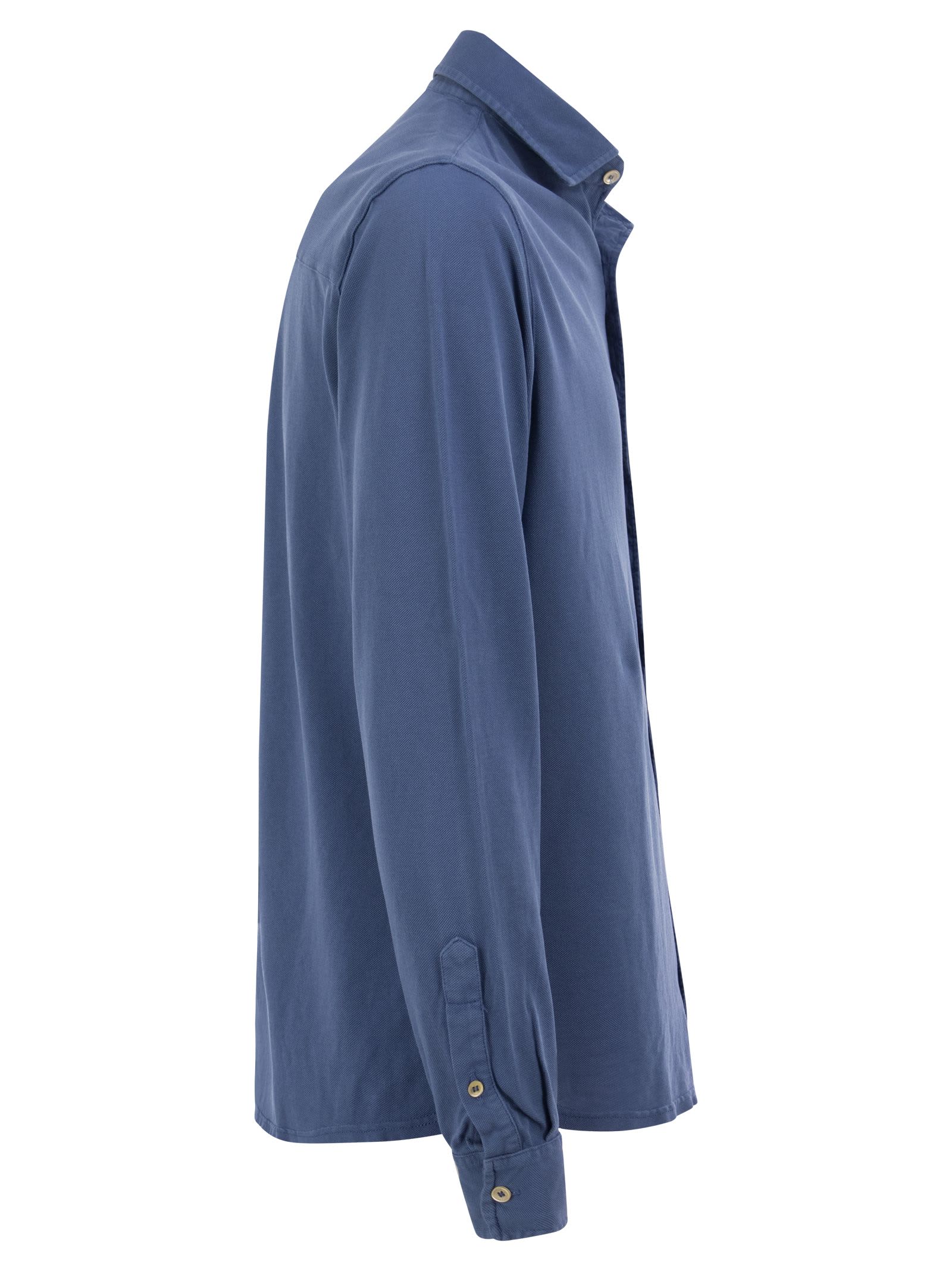 Fedeli Robert - Cotton Piqué Shirt | italist