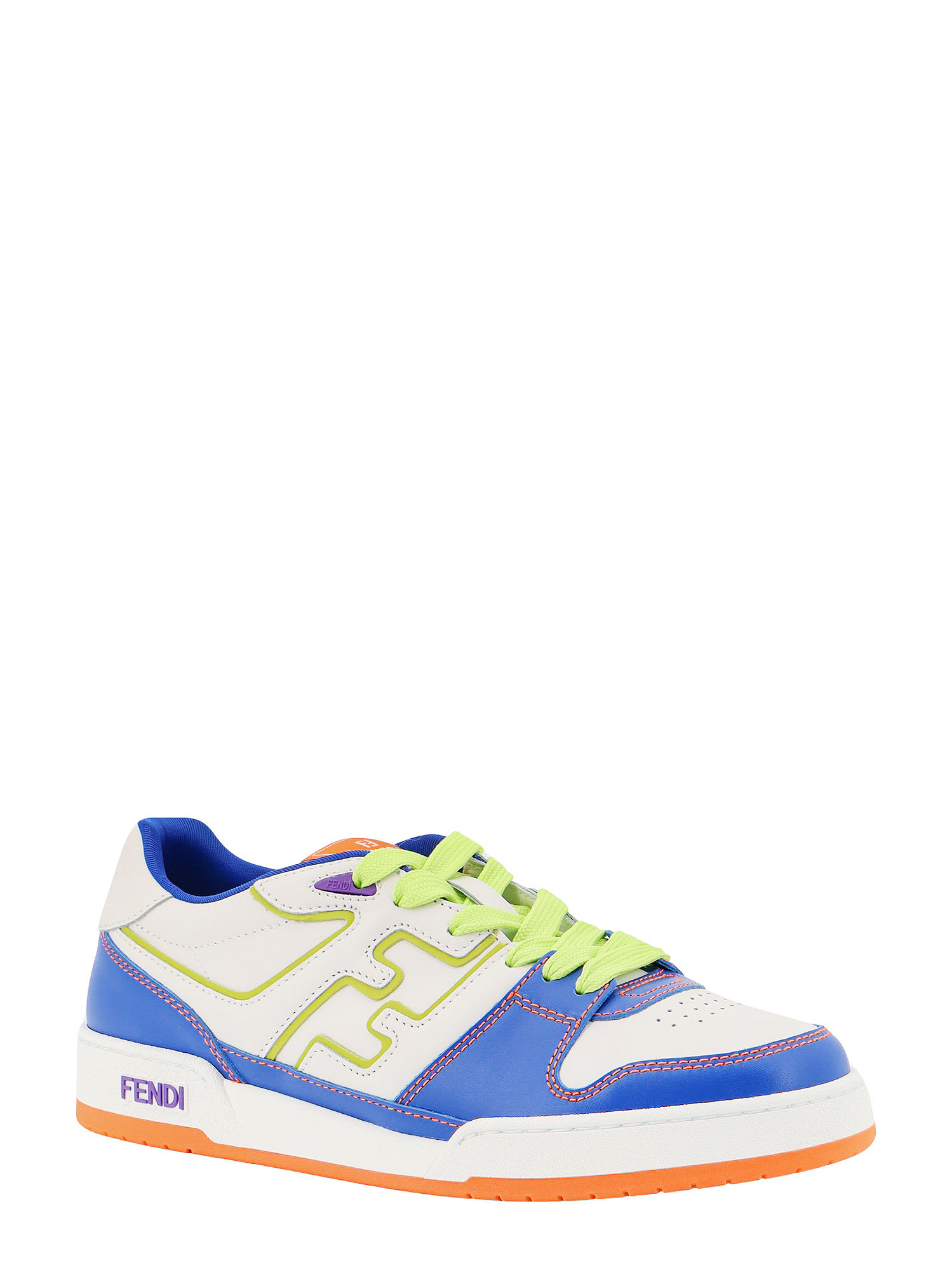 スニーカー FENDI SS25 'Fendi Match' sneakers (8E8721AU32 F1SZJ) Fendi Match Leather White | Fendi