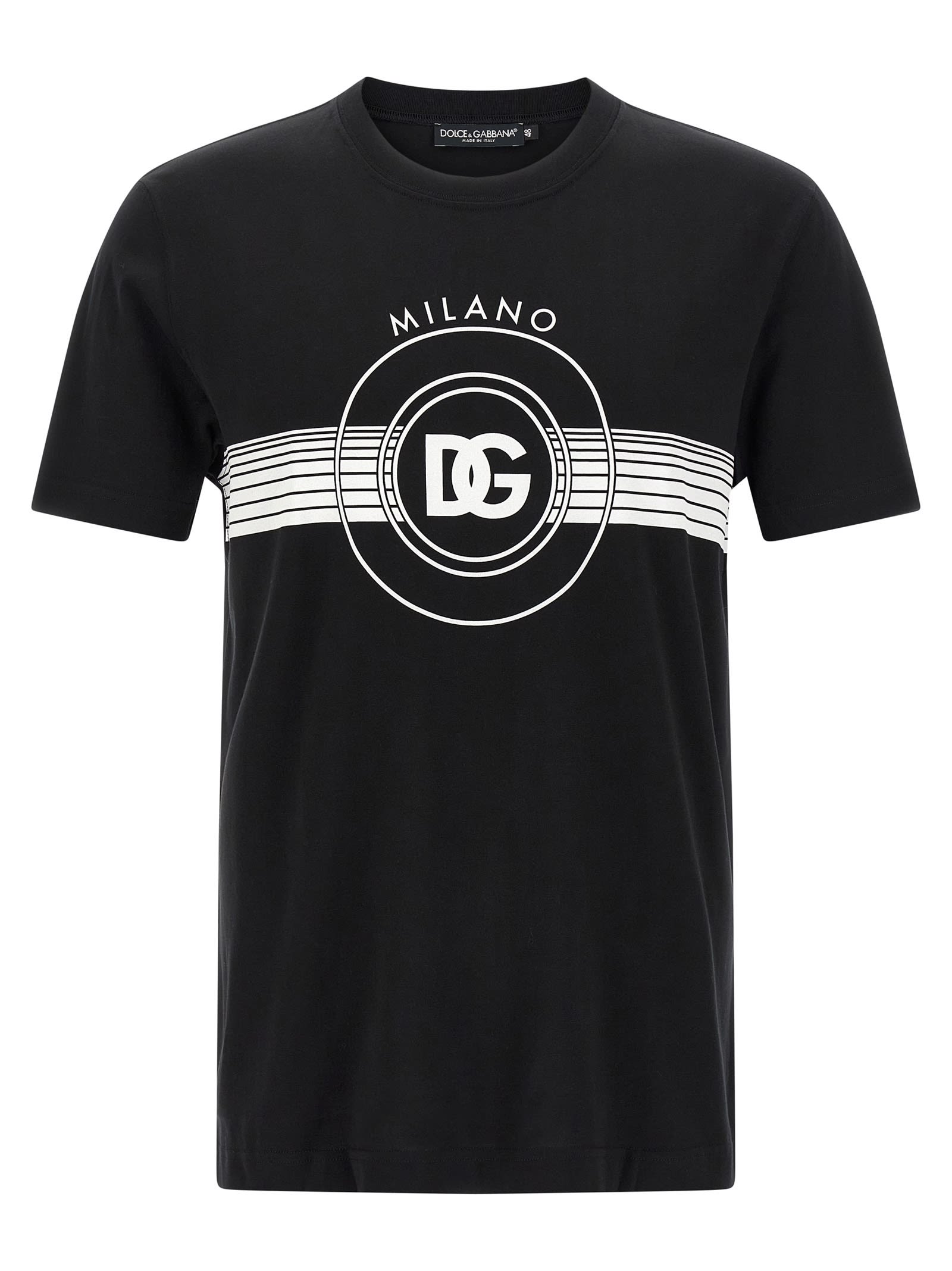 トップス Dolce&Gabbana DG logo tee made in italy Dolce & Gabbana Dg Logo Print T-shirt | italist