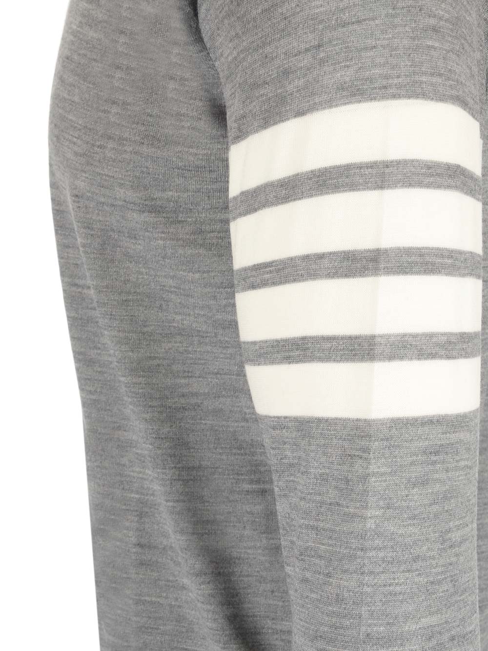 Thom Browne Grey Merino Wool Sweater | italist