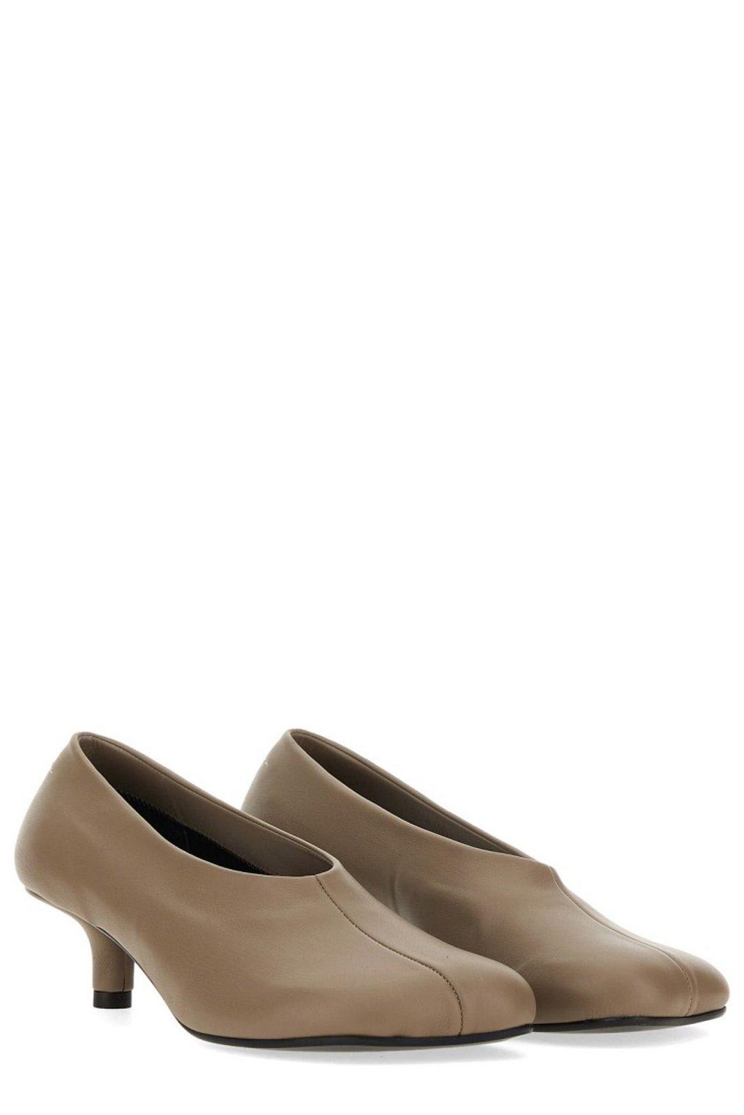 MM6 Maison Margiela Asymmetric Toe Pumps | italist