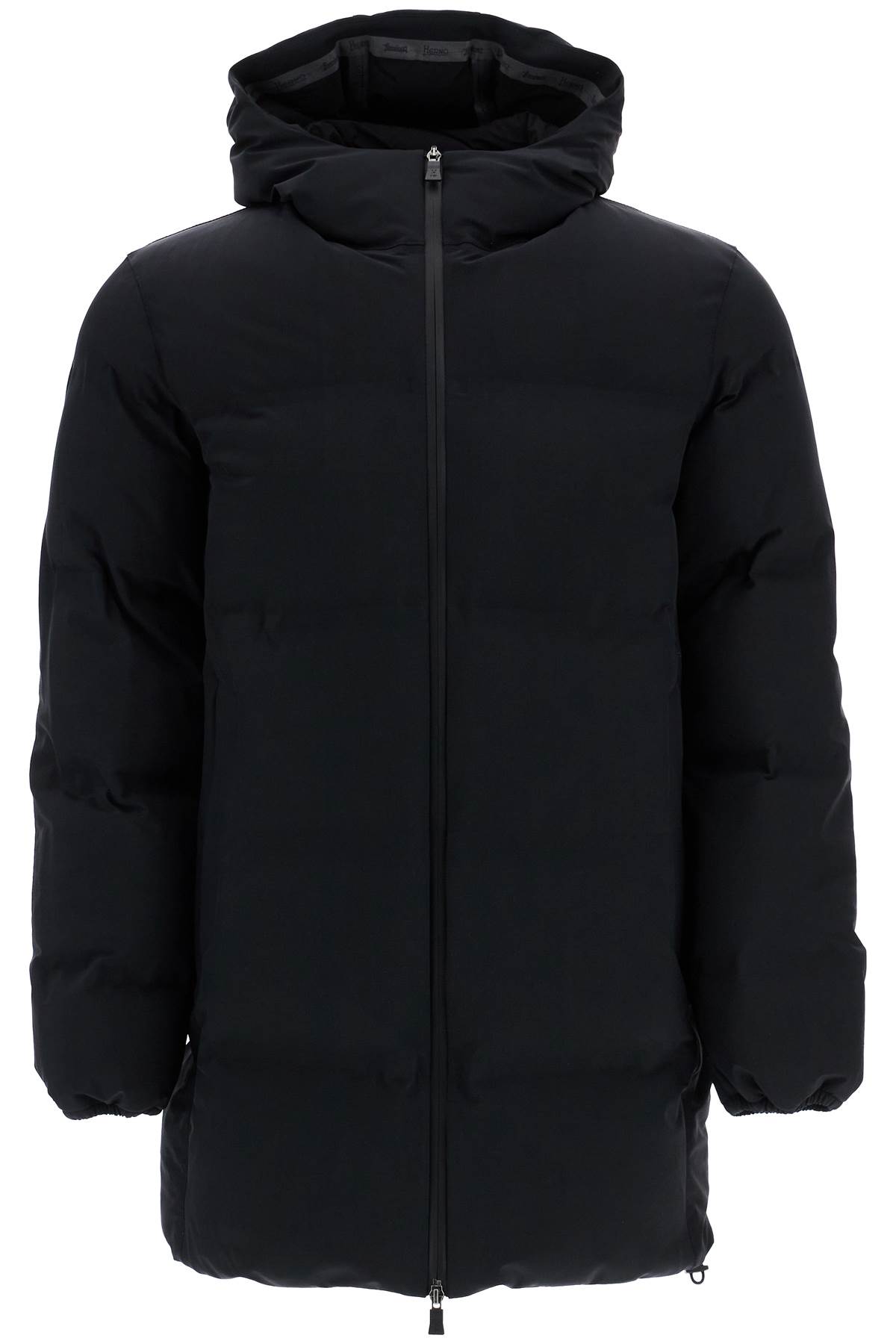 パーカー・フーディ Herno \"New Business Membranated\" parka JACKET IN NEW BUSINESS AND NYLON ULTRALIGHT in Navy Blue for