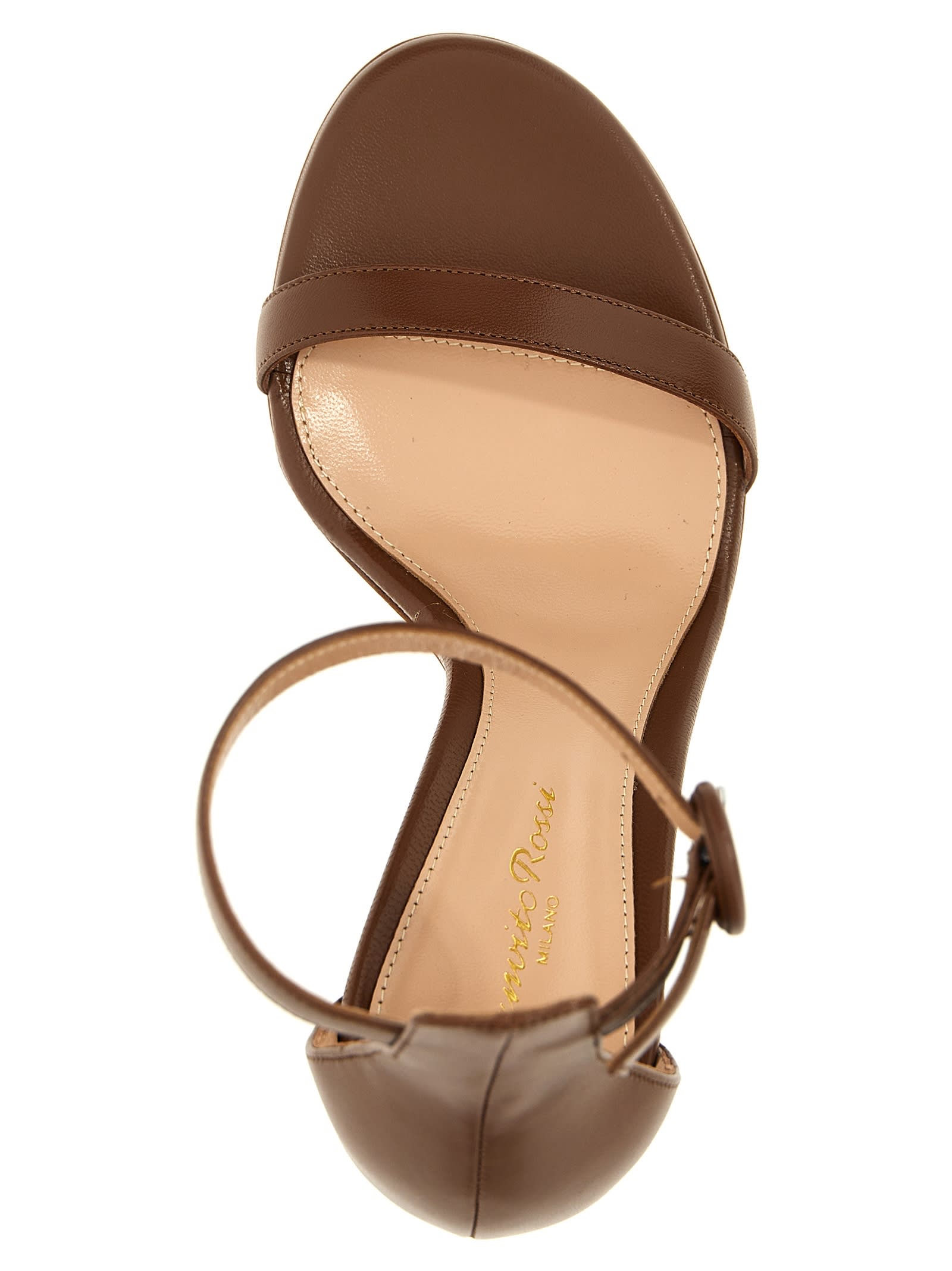 サンダル・ミュール Gianvito Rossi SS25 'Gaeta' sandals (G6171295RICNAP CUOI) Gianvito Rossi 'gaeta' Sandals | italist