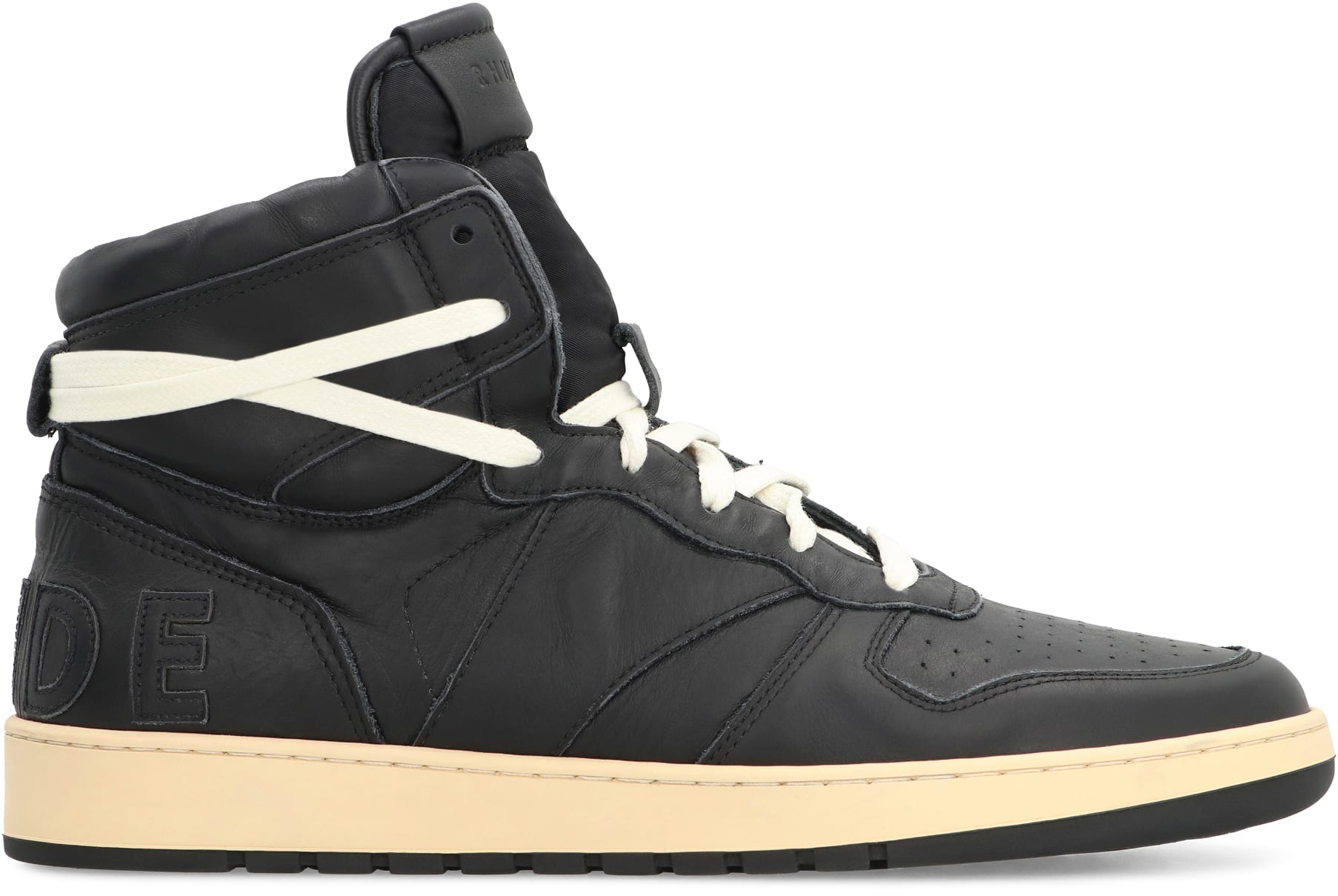 Rhude Rhecess Leather High-top Sneakers | italist