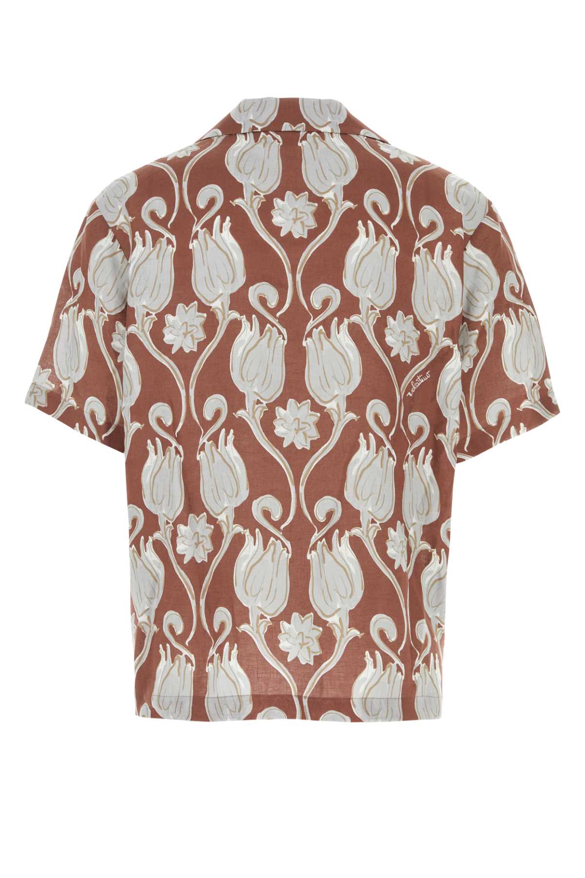 Tシャツ・カットソー VALENTINO FW24 Printed linen shirt (5V3AAA90AD7 ZAG) Valentino Garavani VLTNSTAR print T-shirt | Eraldo.com SB