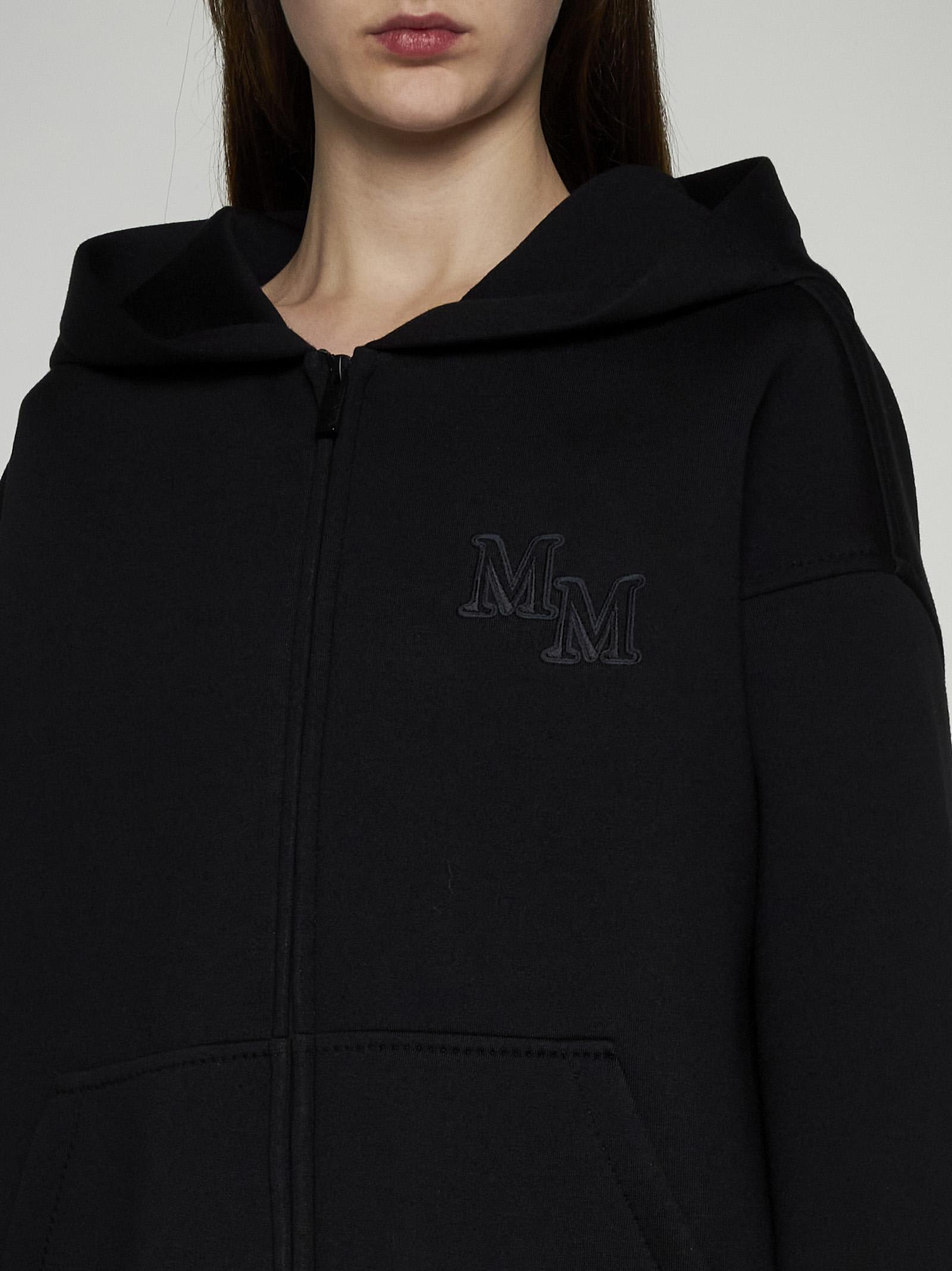 【送料&関税込】Max Mara Black Wool Obbia Sweatshirt Max Mara Black Wool Obbia Sweatshirt | italist