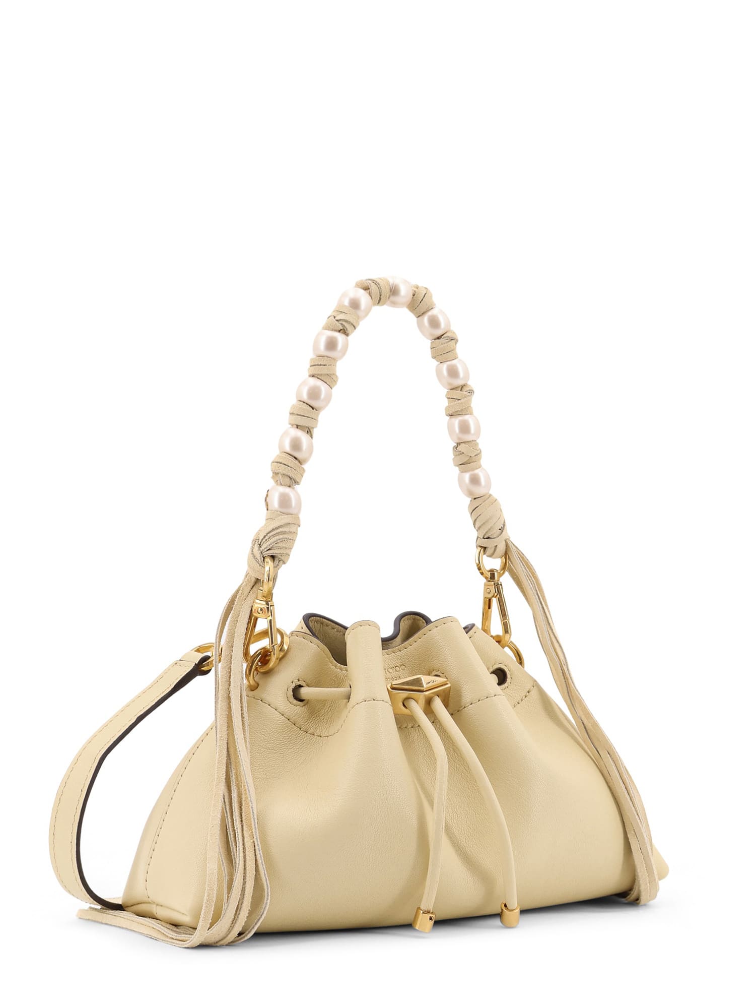 Jimmy Choo Cinch Small Leather Crossbody Bag | italist