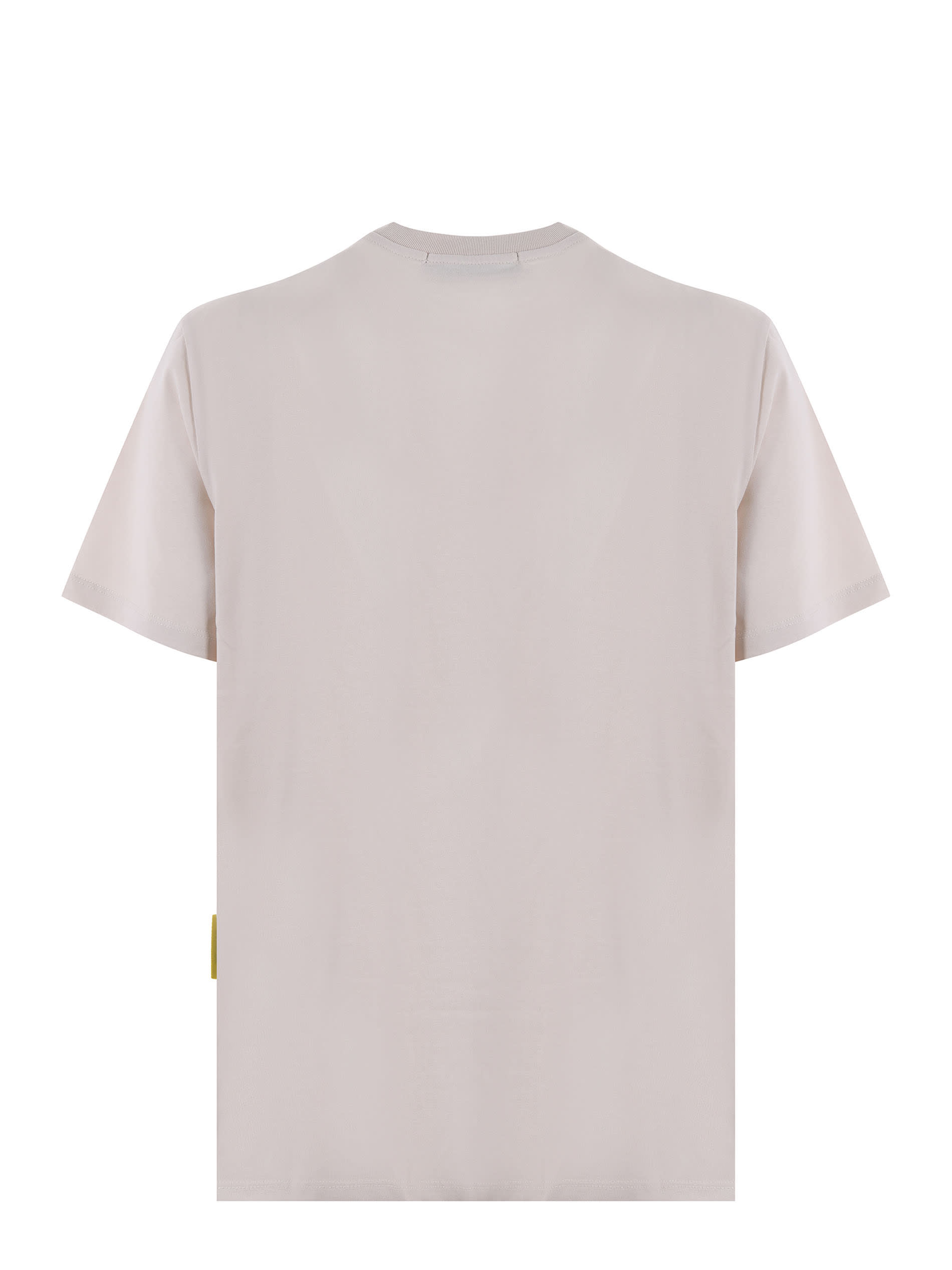 Tシャツ・カットソー BARROW Men T-shirt White S5BWUATH060 002 BARROW Men T-shirt White S5BWUATH060 002 (Barrow/Tシャツ