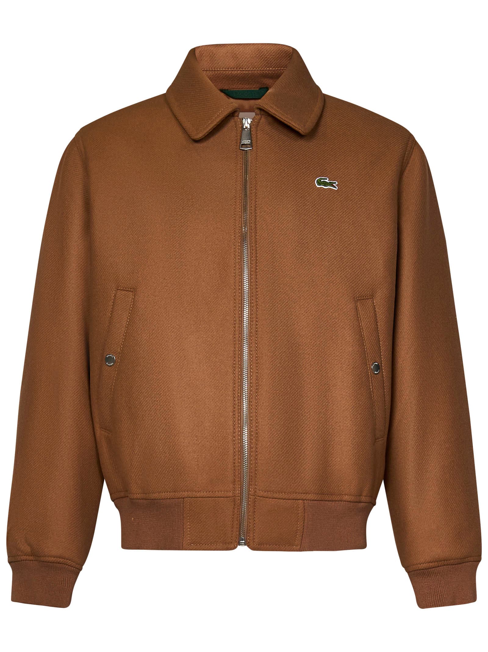 LACOSTE ジオメトリックパターンジャケット XS ショップレビュー ランキング セール】 モノグラムジャカード