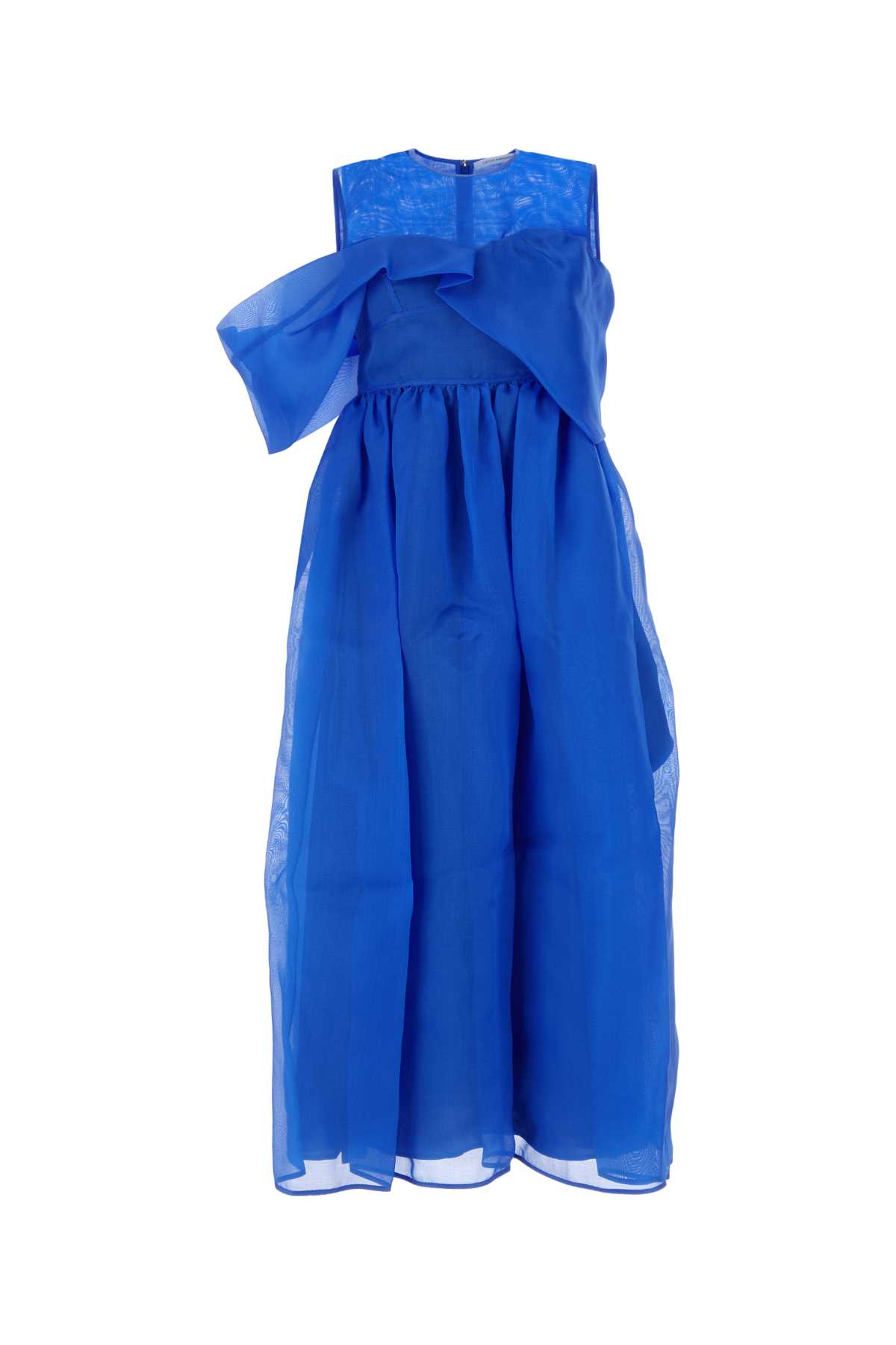 electric blue silk sidney dress