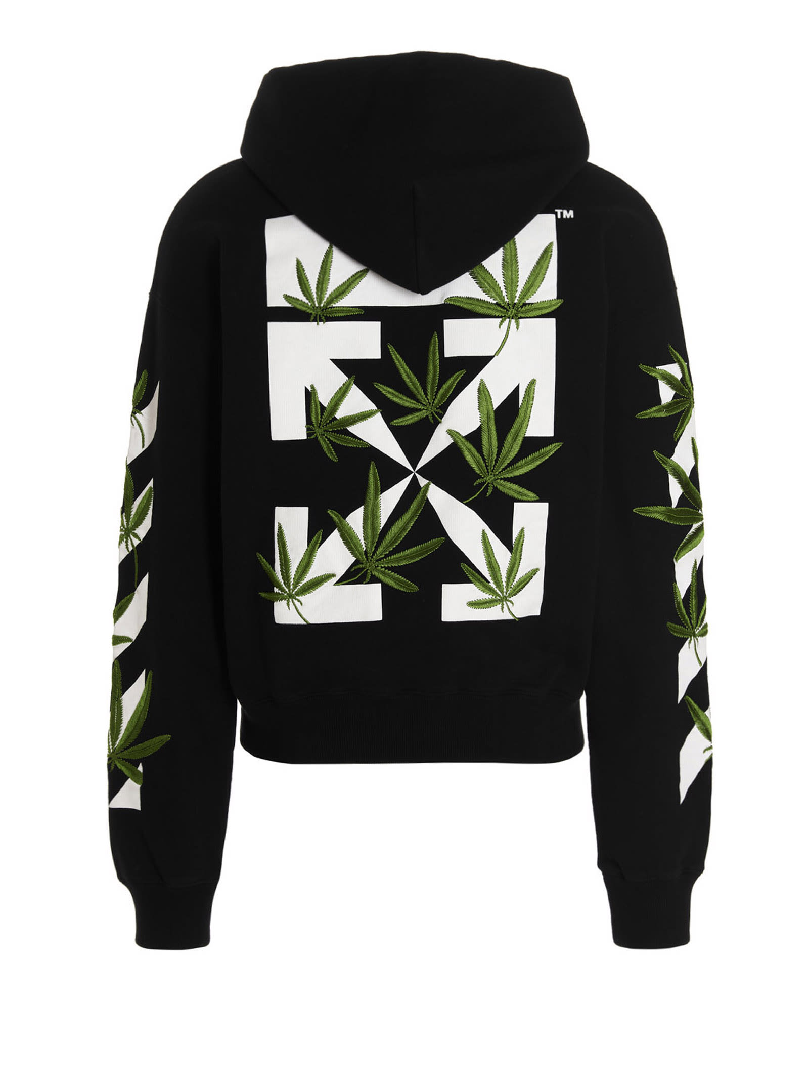 Off-White Weed Arrows Over Hoodie