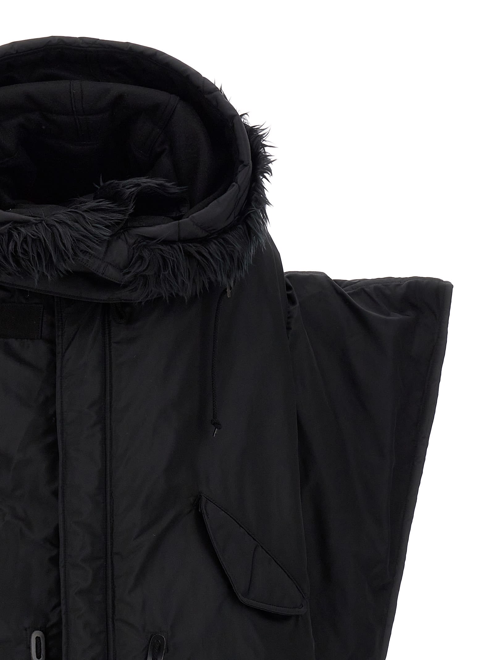 アウターその他 JUNYA WATANABE Oversize puffer jacket Black JN-J009-051-