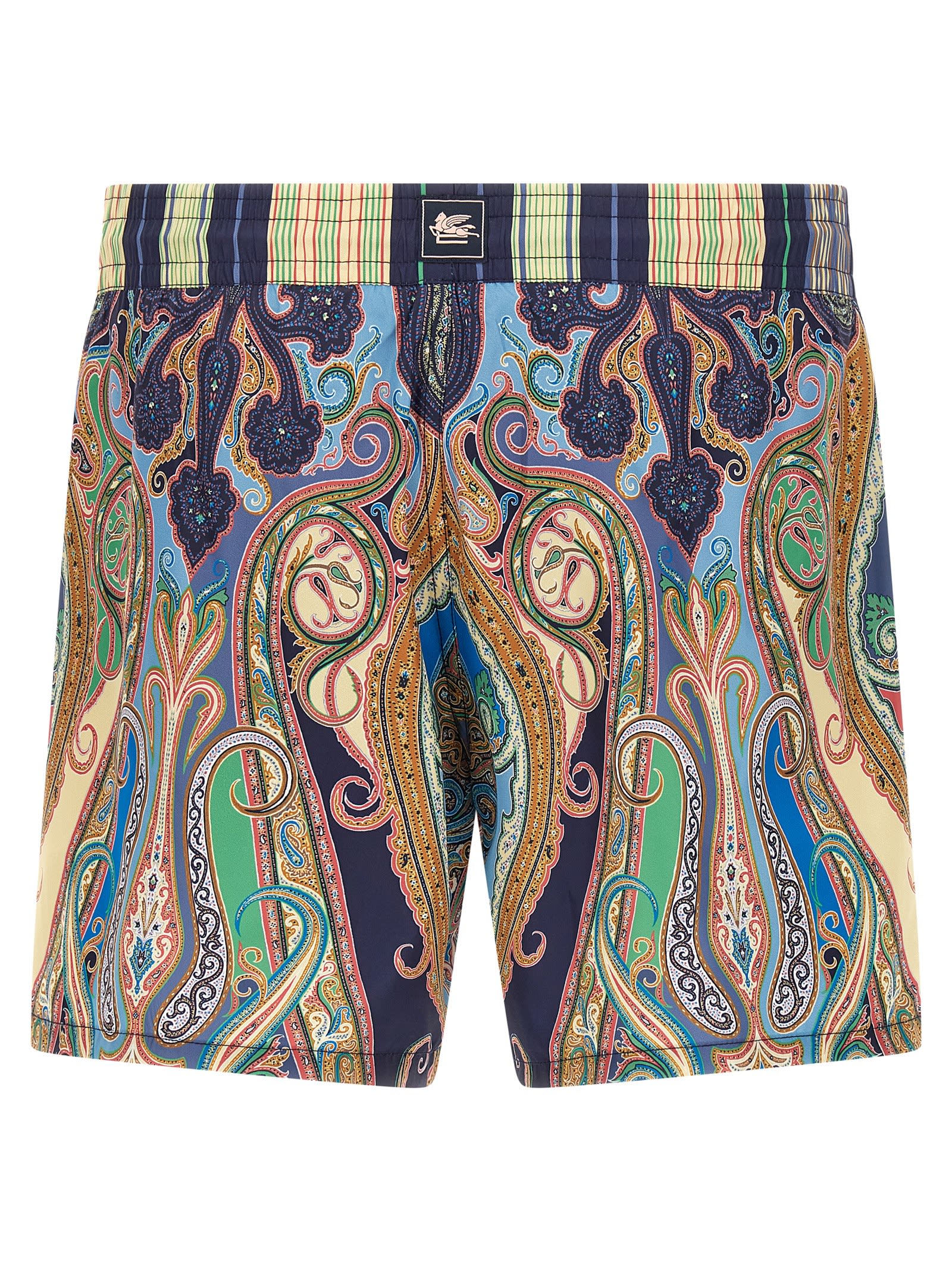 水着 Etro Paisley Nylon Swim Shorts ETRO paisley-print swim shorts - Polo Avenue