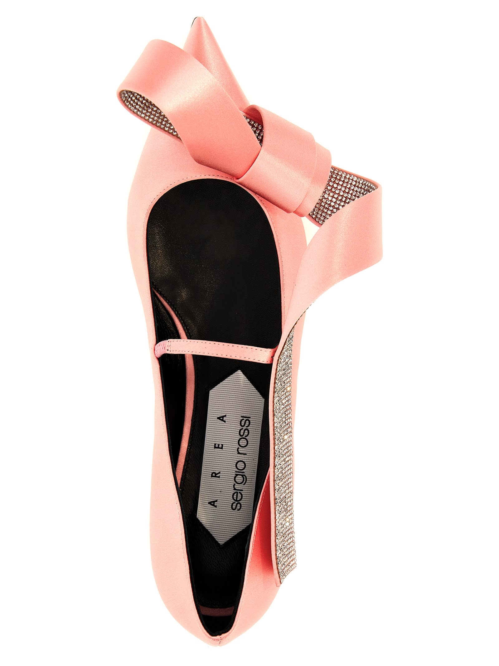 【関税込み】SERGIO ROSSI 'Area maquise' ballet flats AREA Marquise Ballerina Flat White – Sergio Rossi