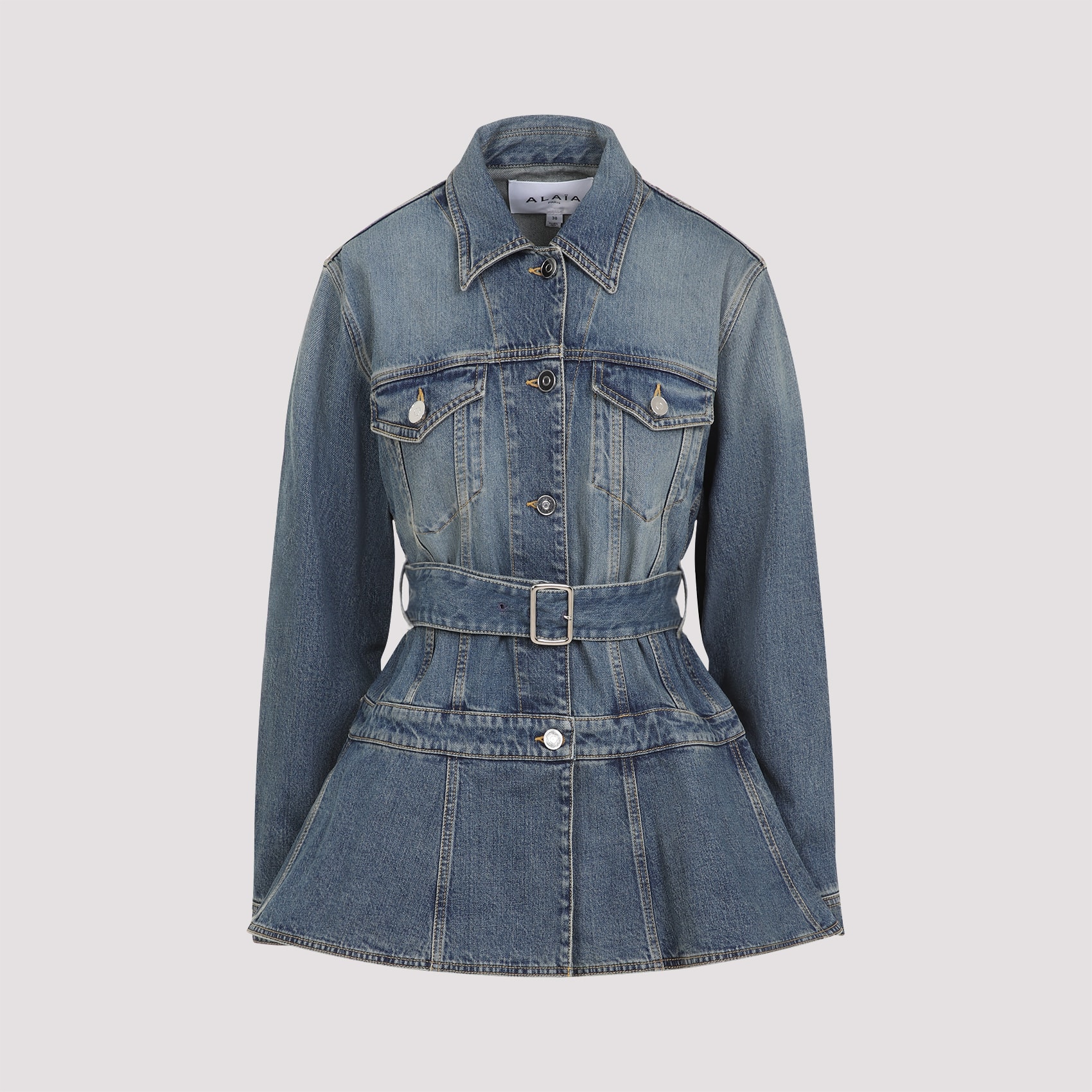 ブルゾン Alaia Flare Denim Jacket Alaia Alaïa Flare Jacket | italist