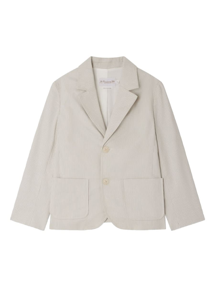 P05【Bonpoint】Jaber 刺繍入りジャケット 10~14A (#199A) Bonpoint Jacket | italist