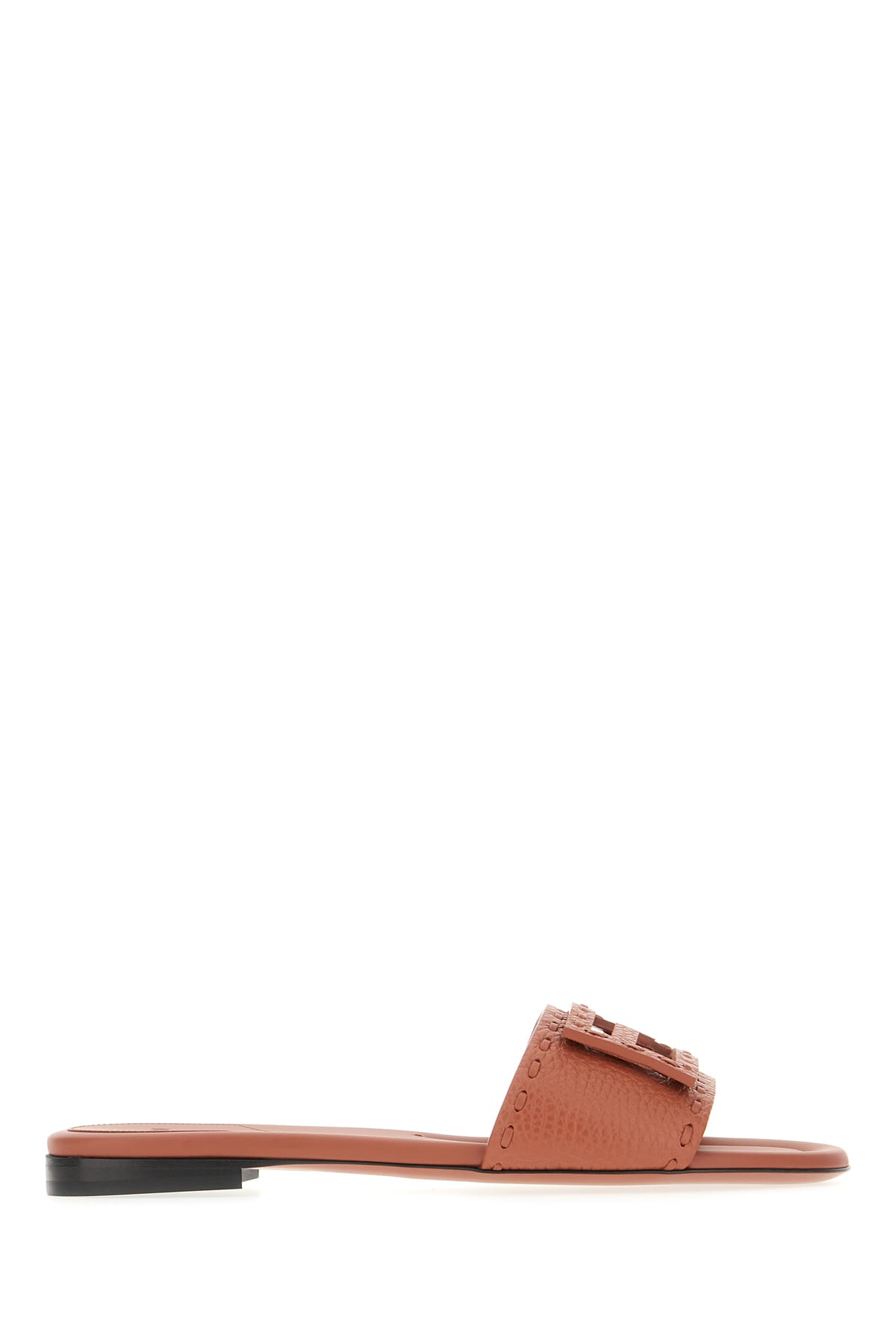 スリッポン FENDI BRICK LEATHER BAGUETTE SLIPPERS Fendi Brick Leather Baguette Slippers | italist