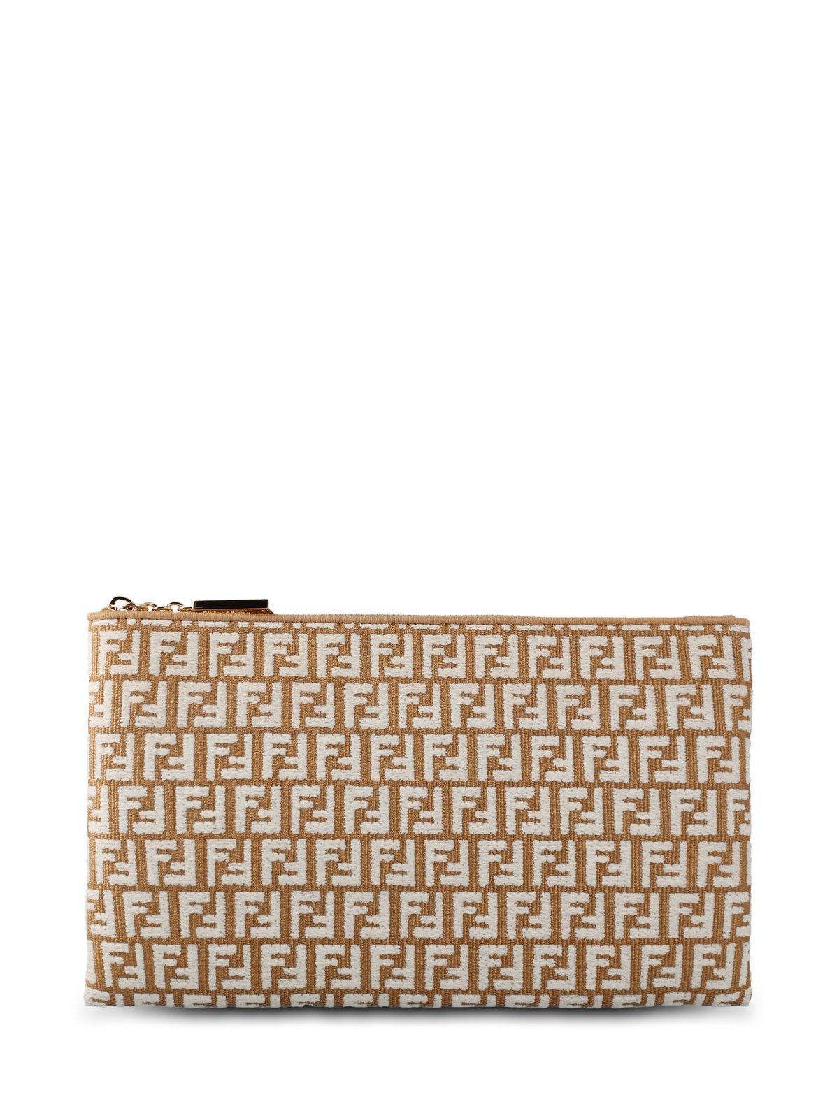 Fendi Medium Flat Raffia Pouch – Bluefly