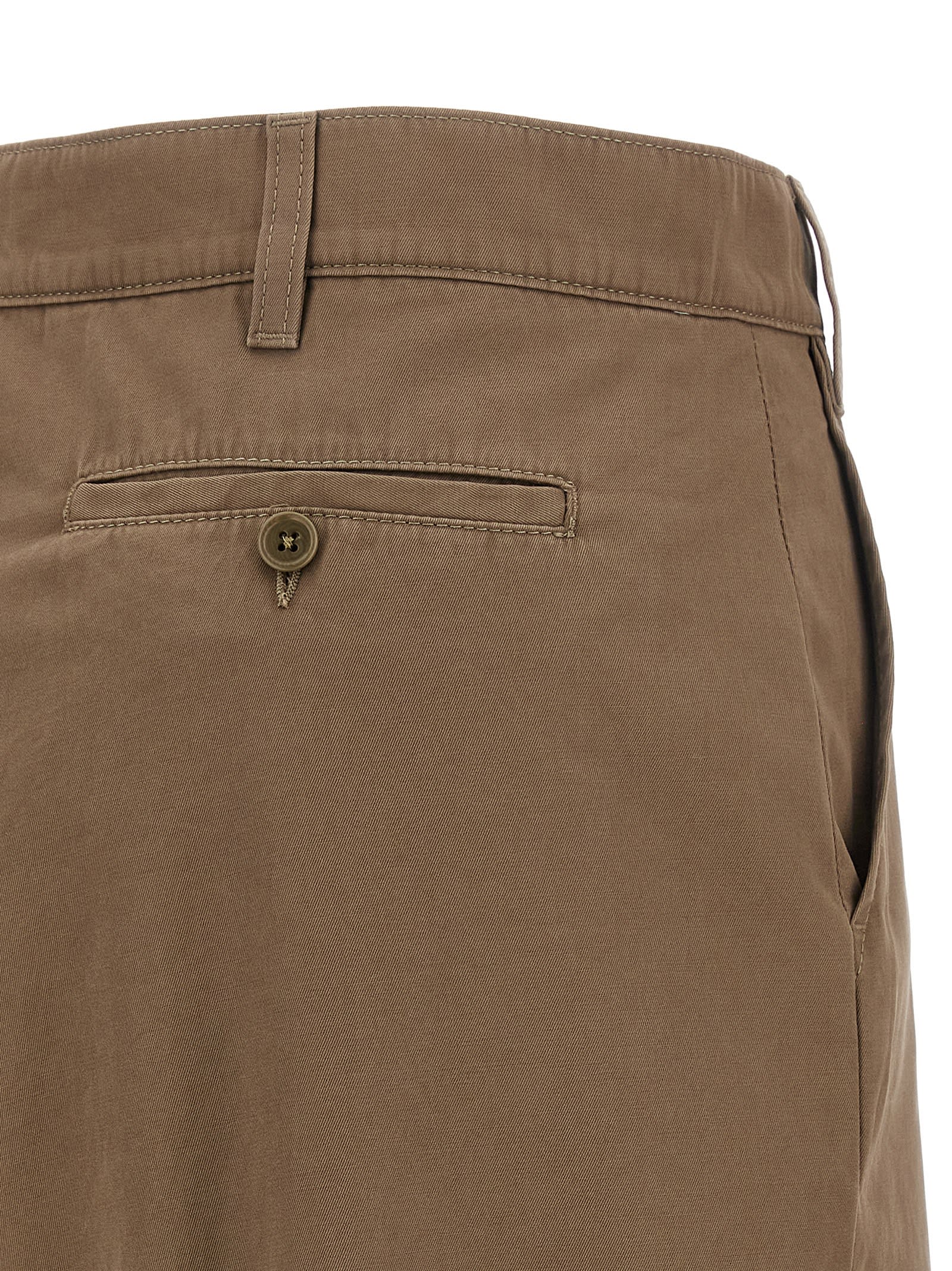 パンツ The Row 'Zalenka' pants Zalenka Pant Beige in Cotton and Cashmere – The Row