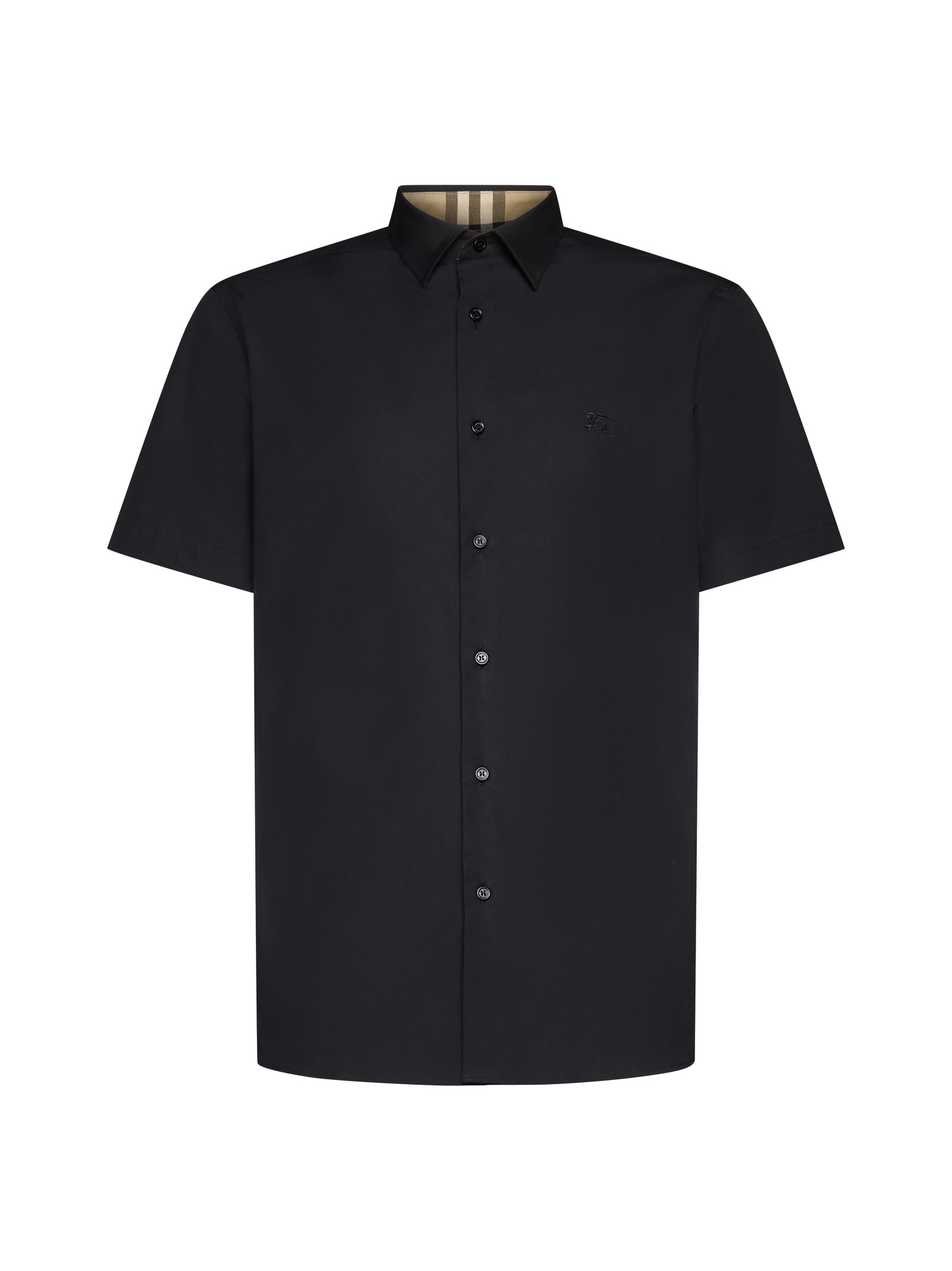 Tシャツ・カットソー Burberry SS25 'Sherfield' shirt (8071800 NAVY) Burberry Sherfield Shirt In Blue Cotton | italist