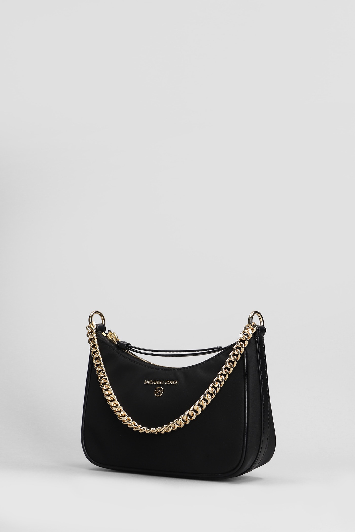 MSGM 3841MDA3025711599 関税送料込 Michael Kors Jet Set Charm Shoulder Bag In Black Fabric