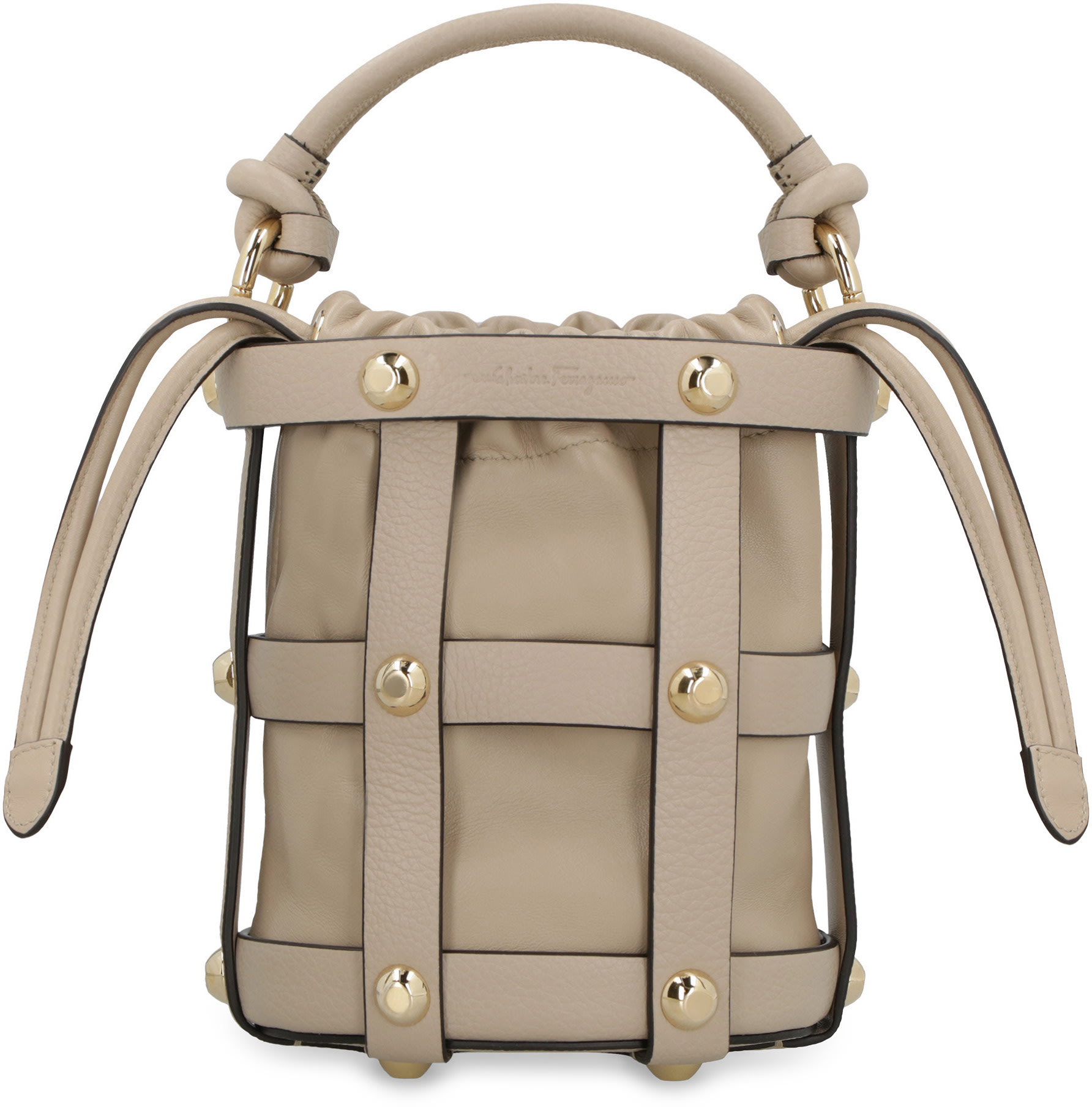 Ferragamo Leather Bucket Bag | italist