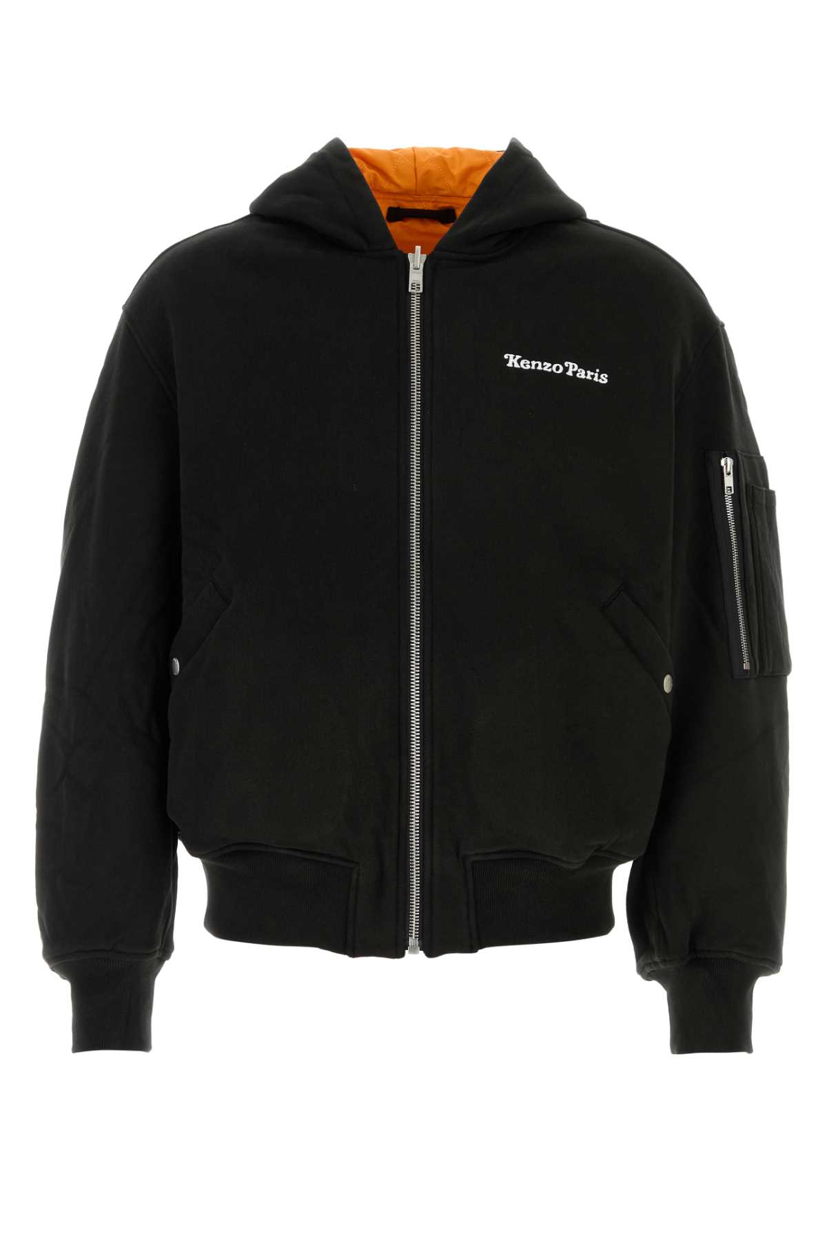 【関税&送料込】Kenzo Black Stretch Cotton Bomber Jacket Kenzo Stretch Cotton Bomber Jacket - Black | Garmentory
