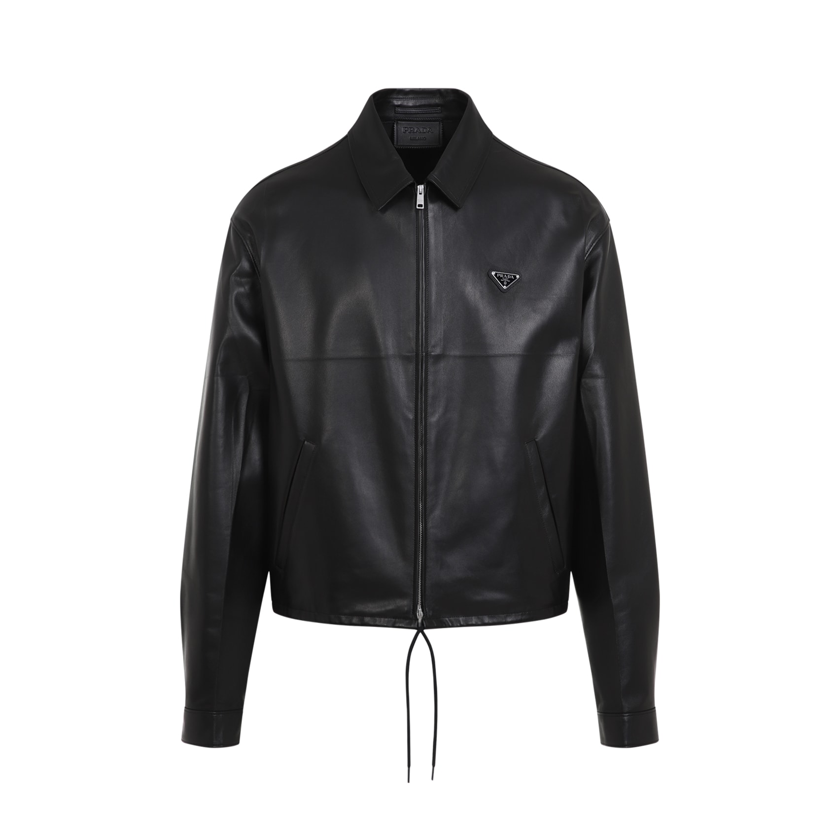 【送料&関税込】Prada Lamb Leather Jacket Prada Lamb Leather Jacket | italist