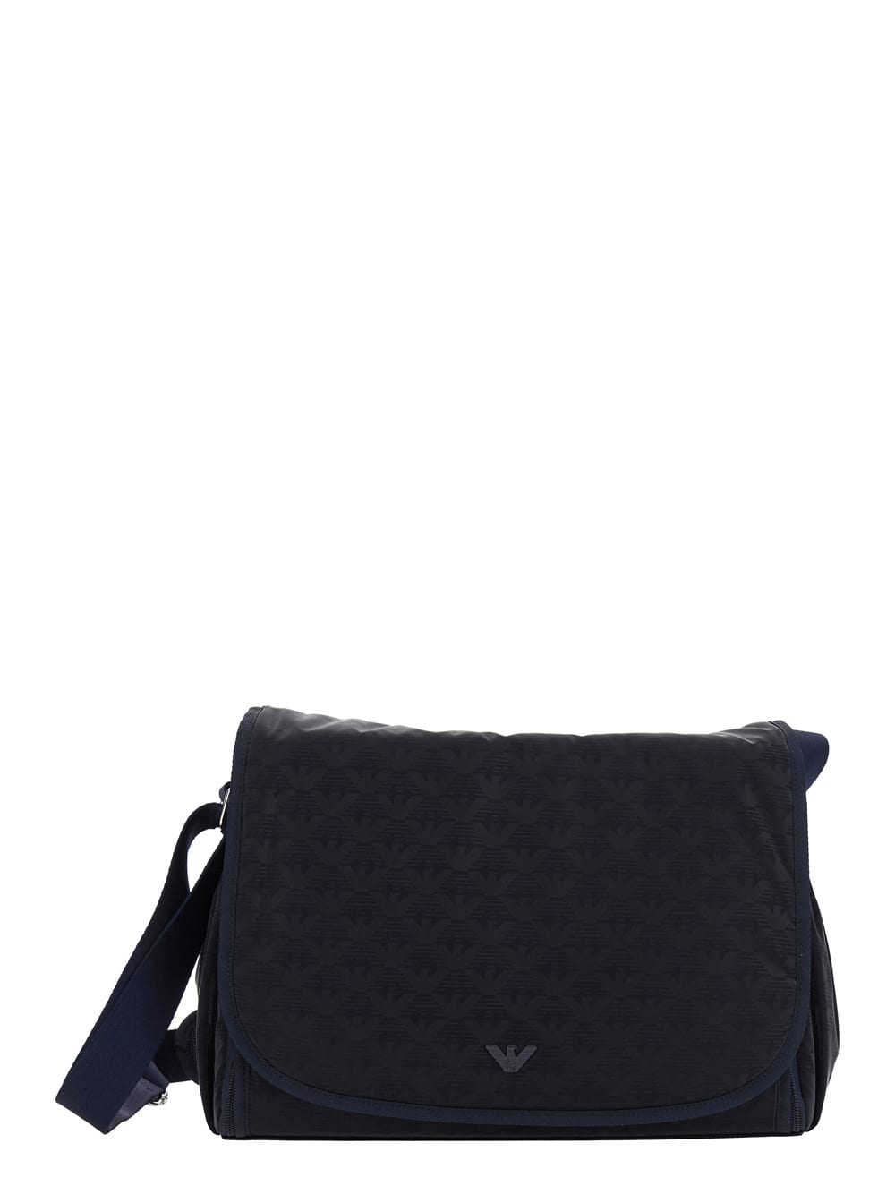 Emporio Armani Blue Crossbody Bag With Adjustable Shoulder