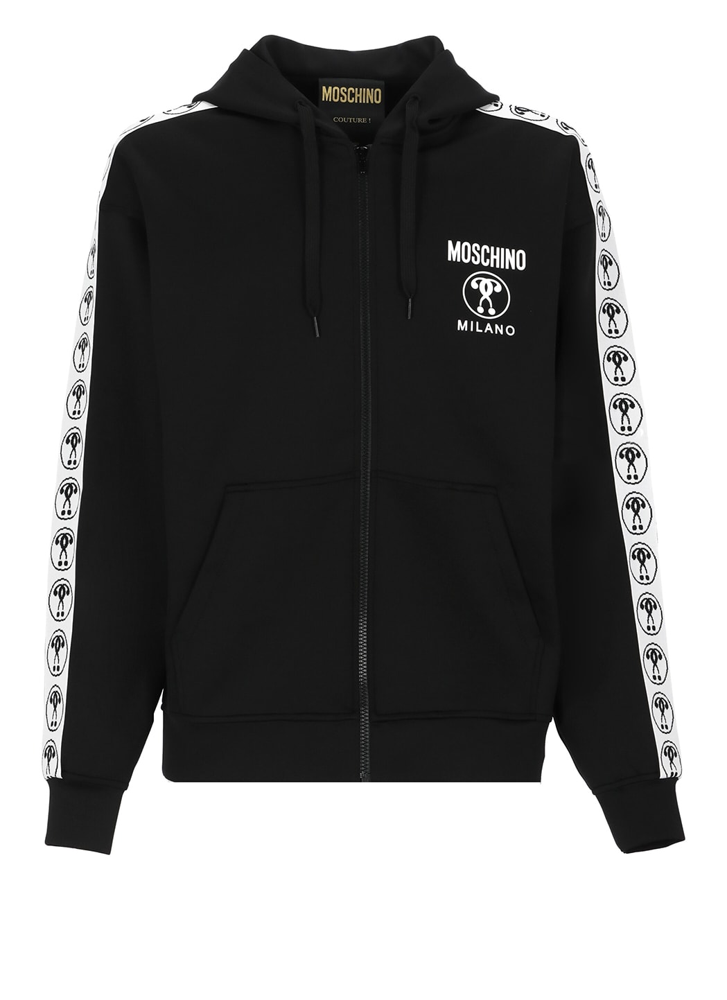 【関税込み】moschino Double Question Mark hoodie Moschino Double Question Mark Hoodie | italist