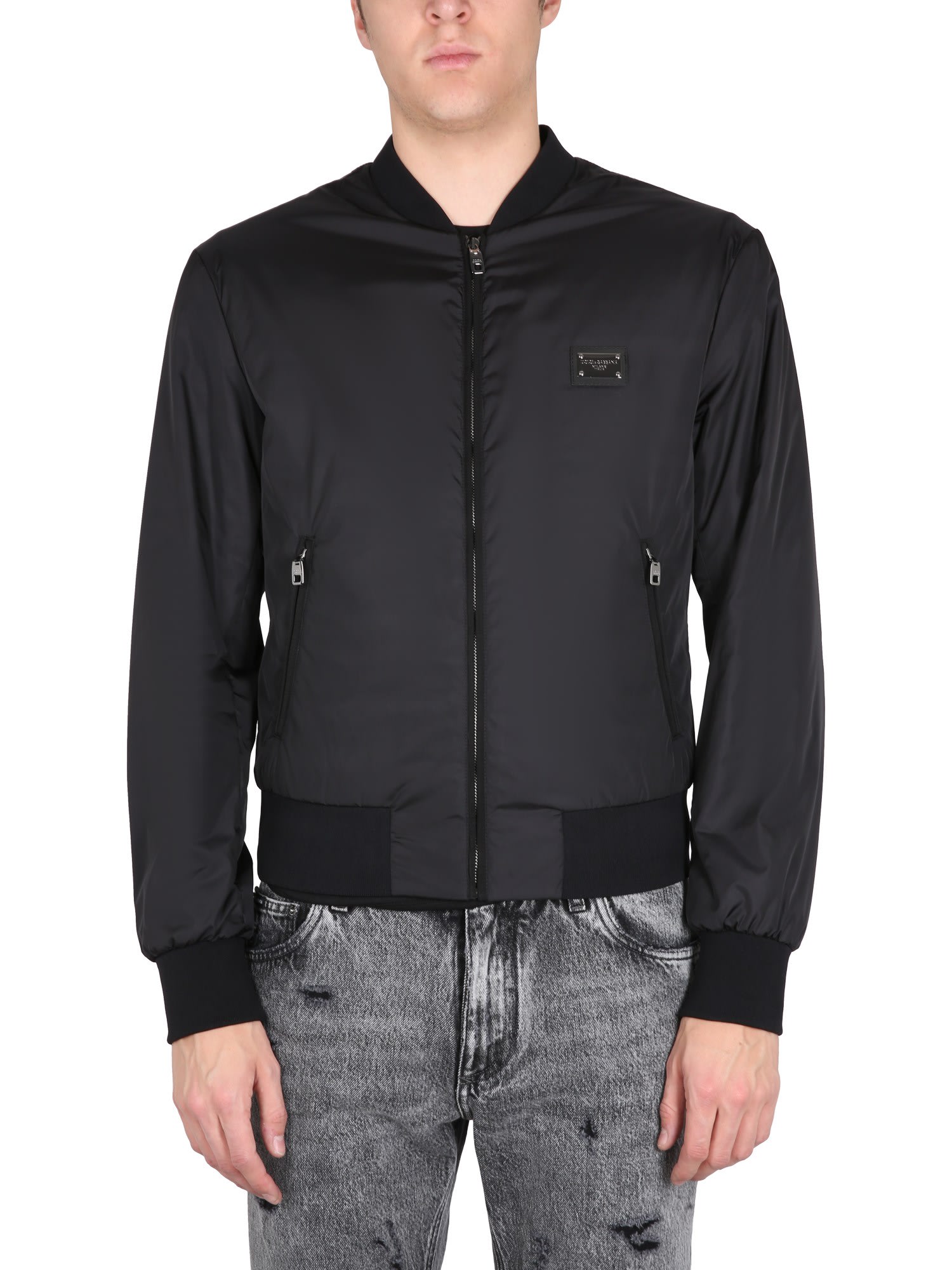 Dolce & Gabbana Logo Zip Jacket | italist