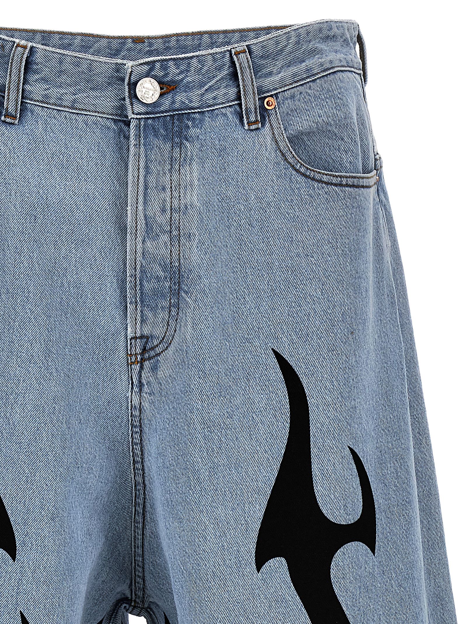 VETEMENTS 'fire Big Shape' Jeans | italist