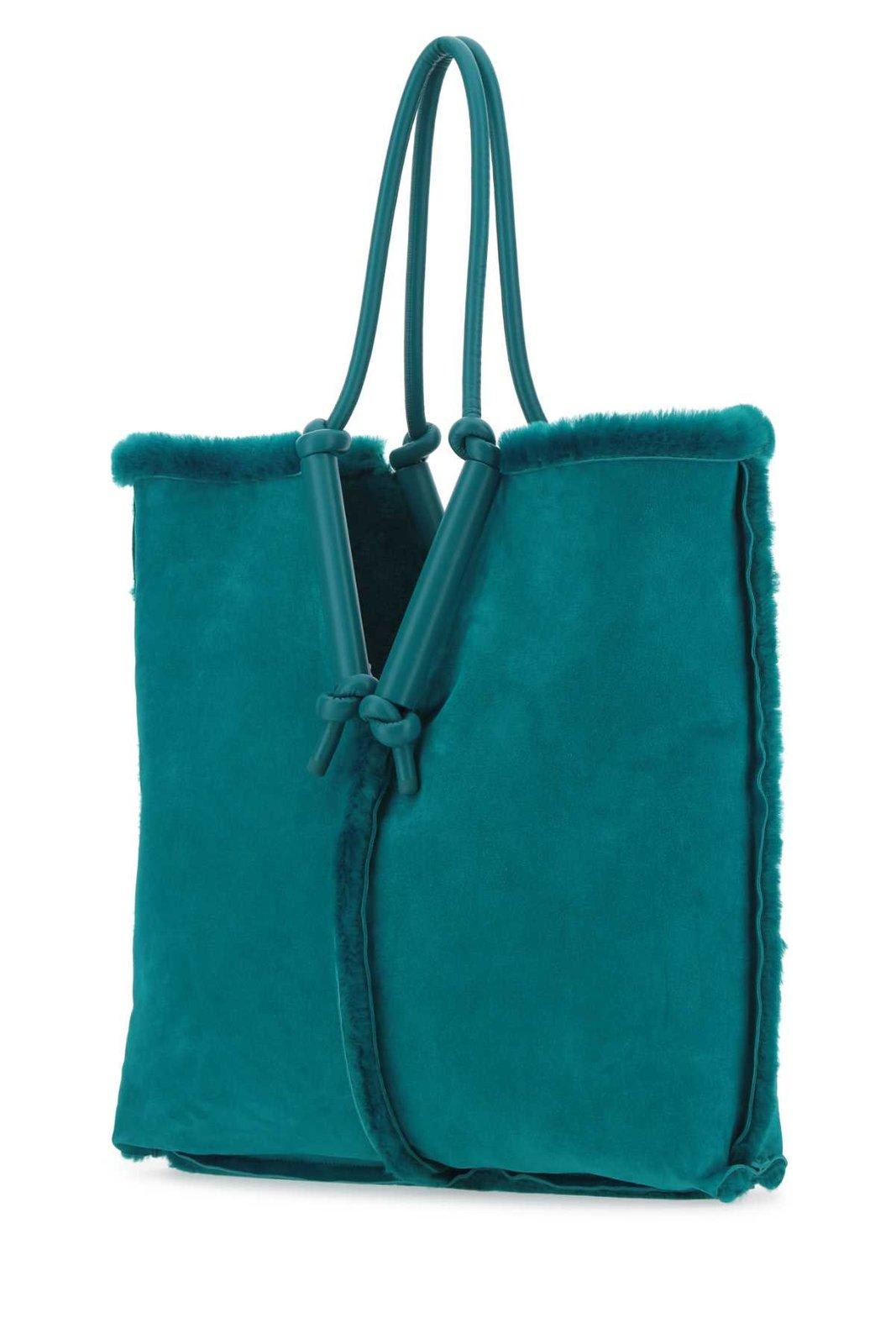 【送料&関税込】Bottega Veneta Bolster Knot Detailed Tote Ba 9c54412e1e3b6467bf95befa8d0dfa