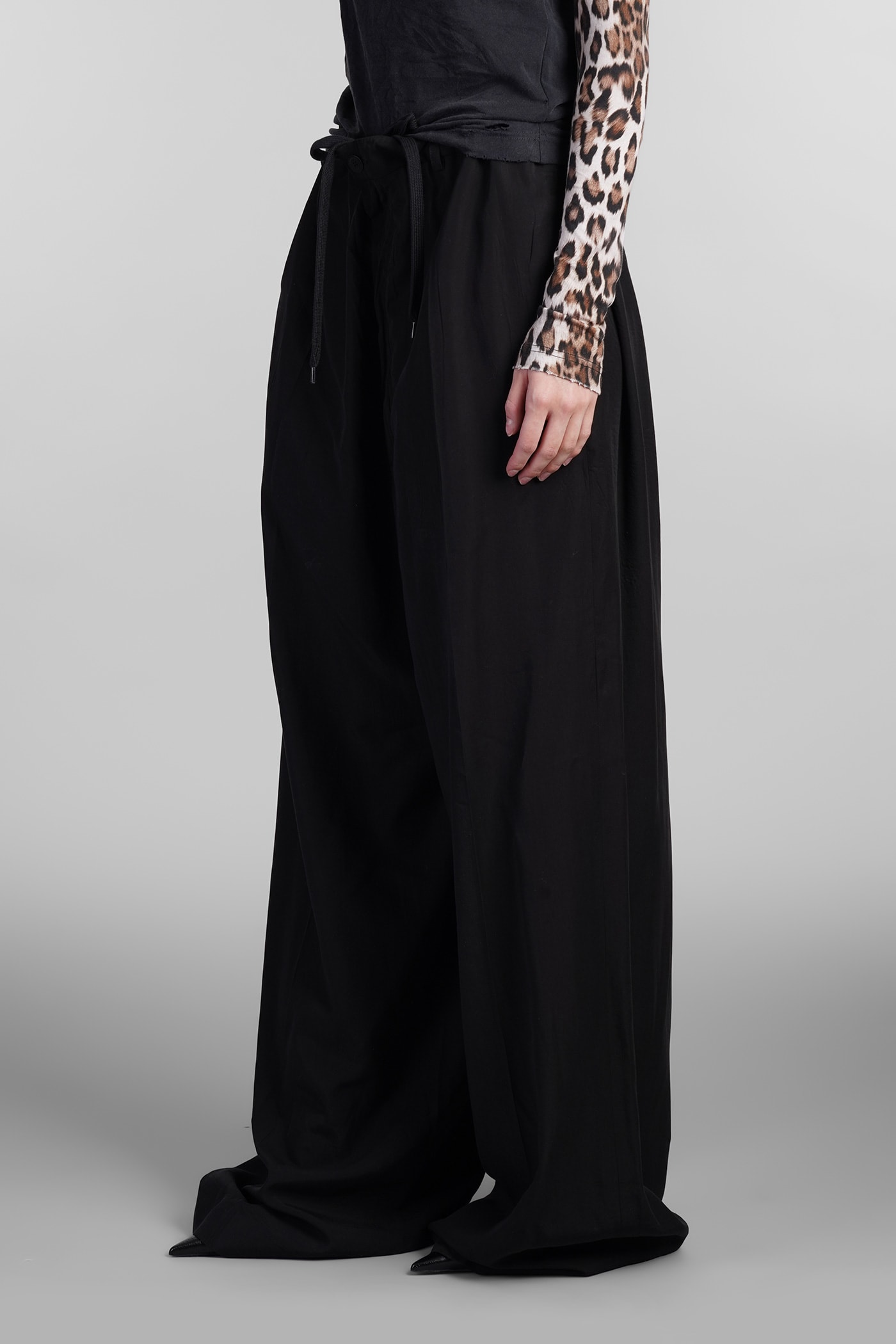 【送料&関税込】Balenciaga Pants In Black Wool And Polyester Balenciaga Pants In Black Wool And Polyester | italist