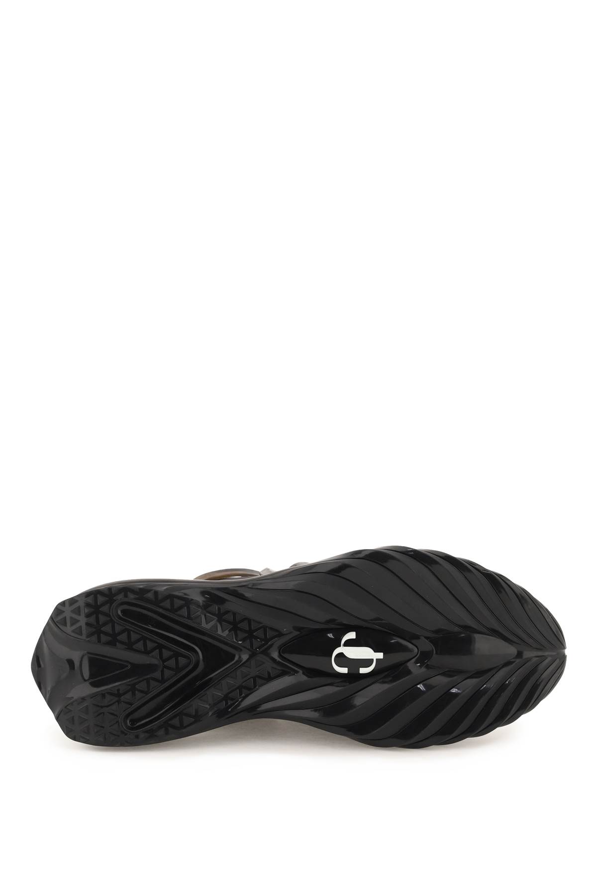 JIMMY CHOO の靴♪ ★ COSMOS M ★ SNEAKER chain motif boots Black - 'Cosmos' sneakers Jimmy Choo