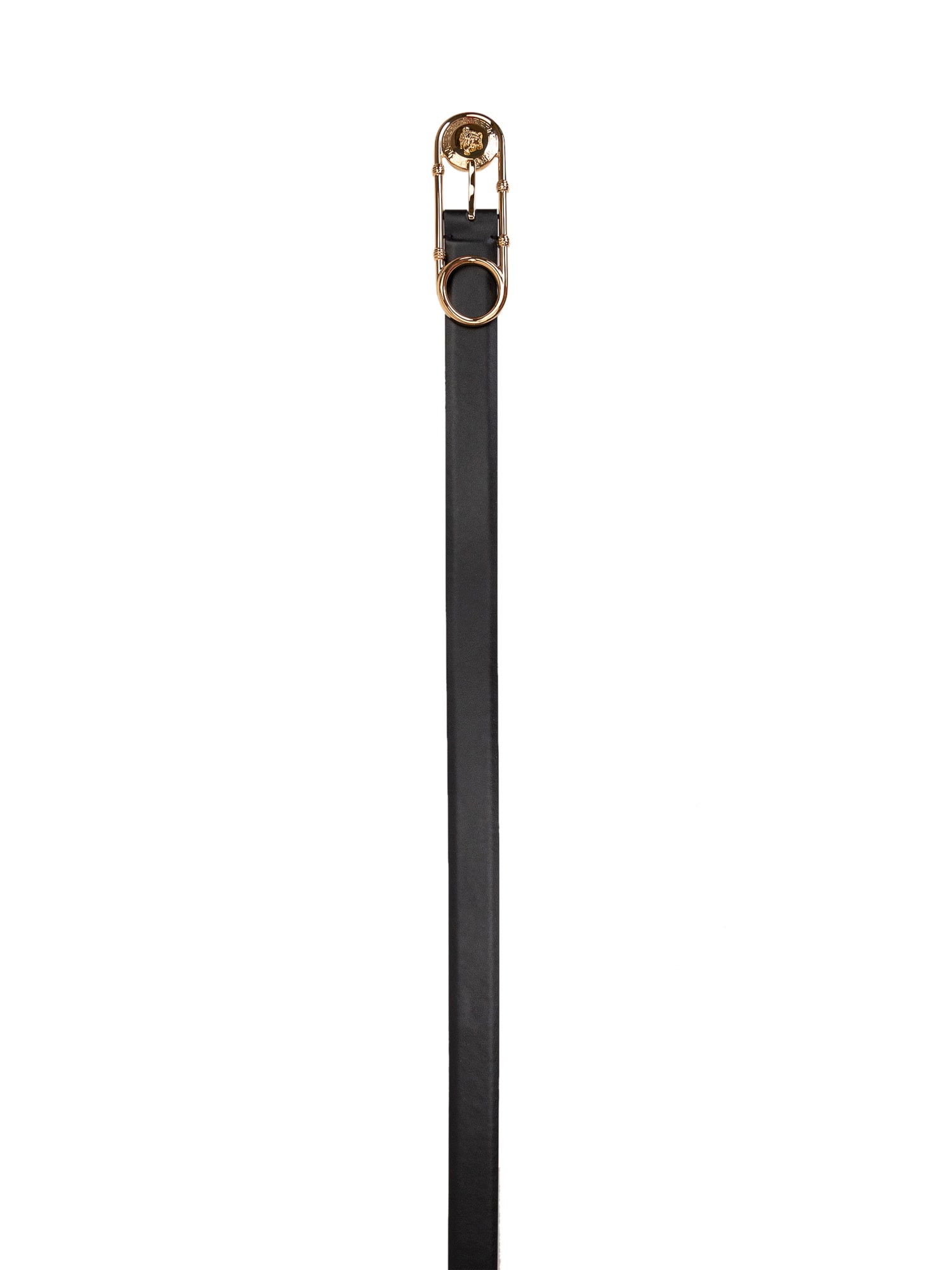 ベルト VERSACE SS25 CINTURA PALAZZO (DCDI145 DVTFNKVO41) La Medusa Leather Belt 3 cm Black | VERSACE US